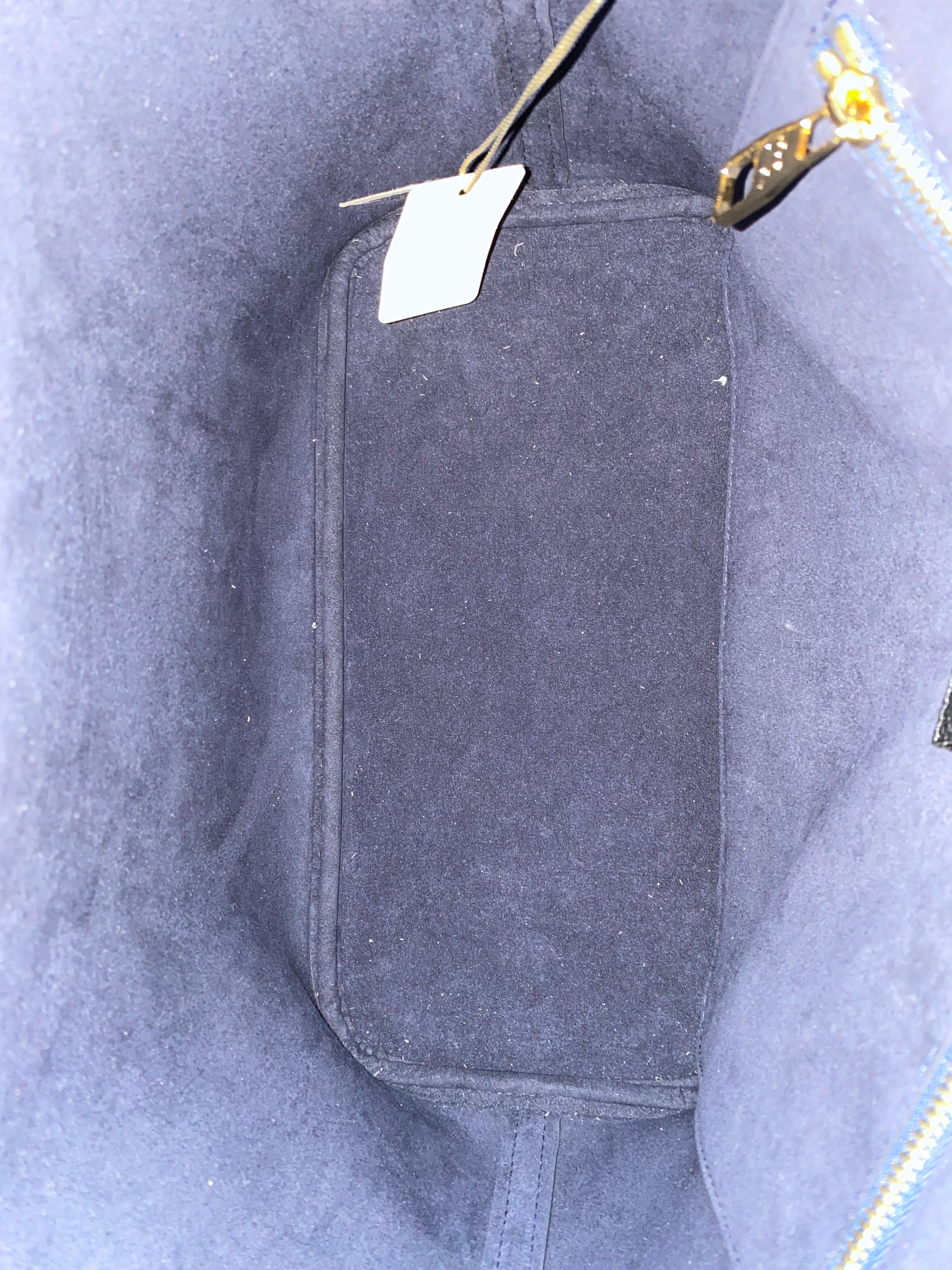 Louis Vuitton Black Monogram Empreinte Neverfull MM Tote Bag