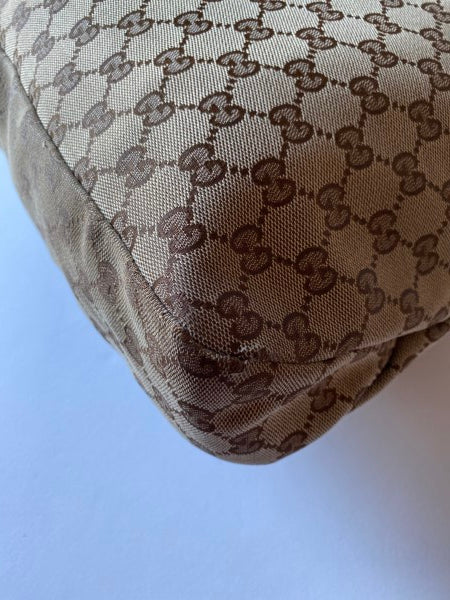 Gucci Ebony GG Hobo Shoulder Bag-handbag-Gucci-The Closet Egypt