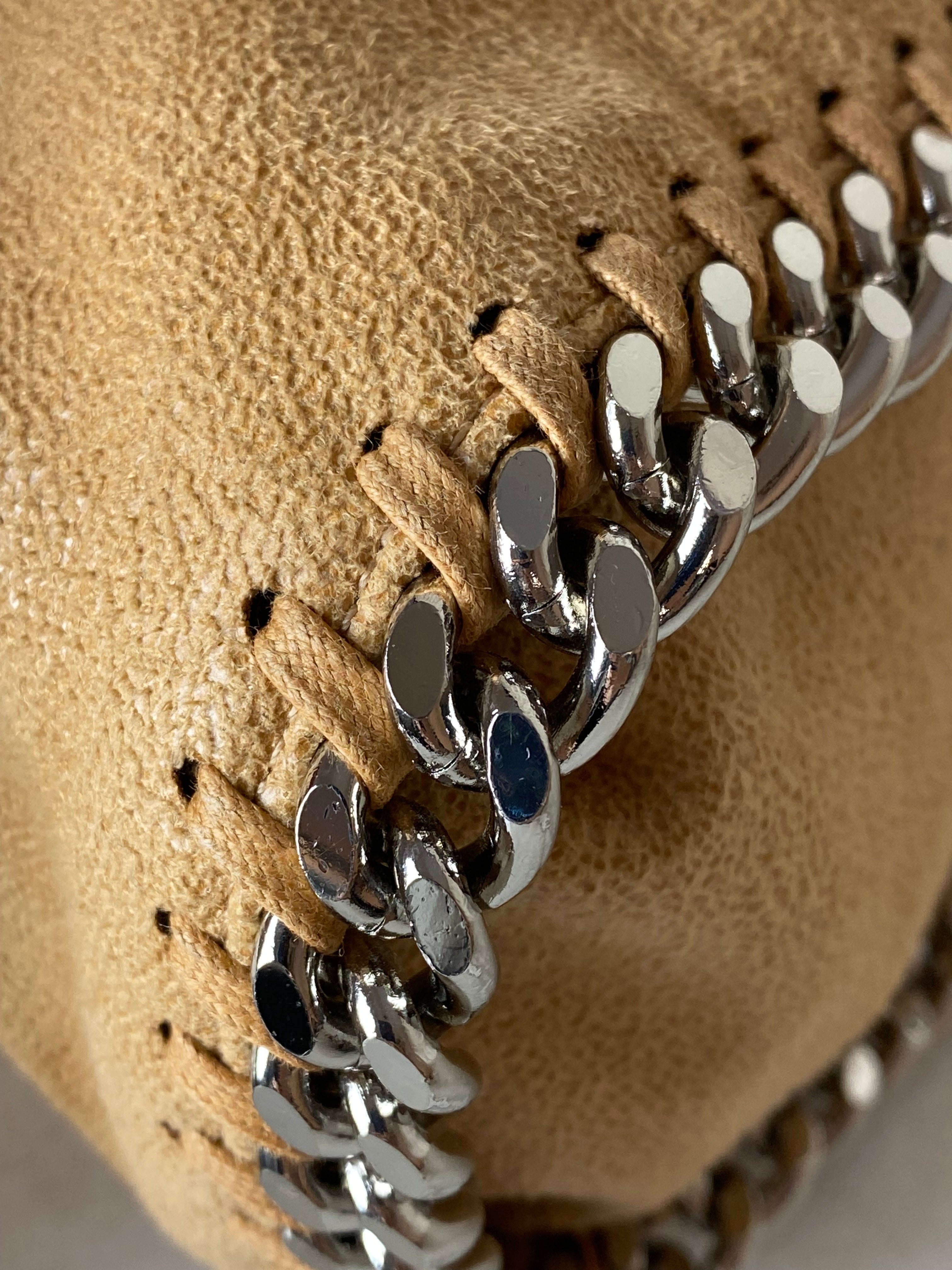 Stella Mccartney Camel Falabella Mini Bag-handbag-Stella Mccartney-The Closet Egypt