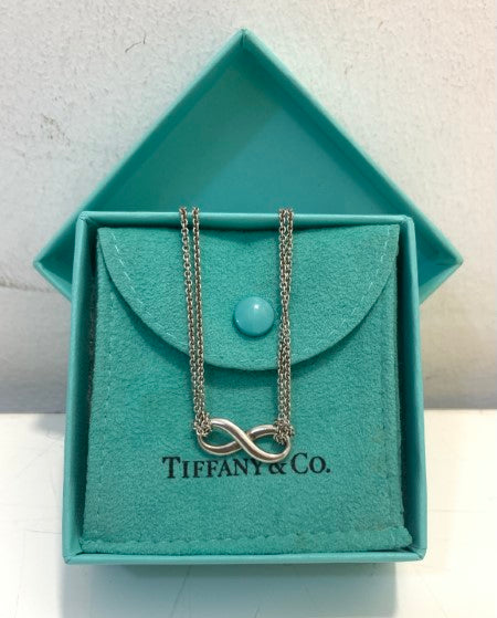 Tiffany & Co Silver Infinity Necklace-Necklaces-Tiffany & Co-The Closet Egypt