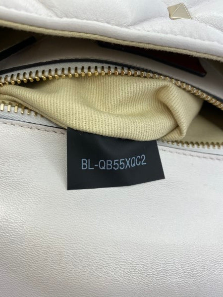 Valentino White VLTN Spike Rockstud Bag-handbag-Valentino-The Closet Egypt