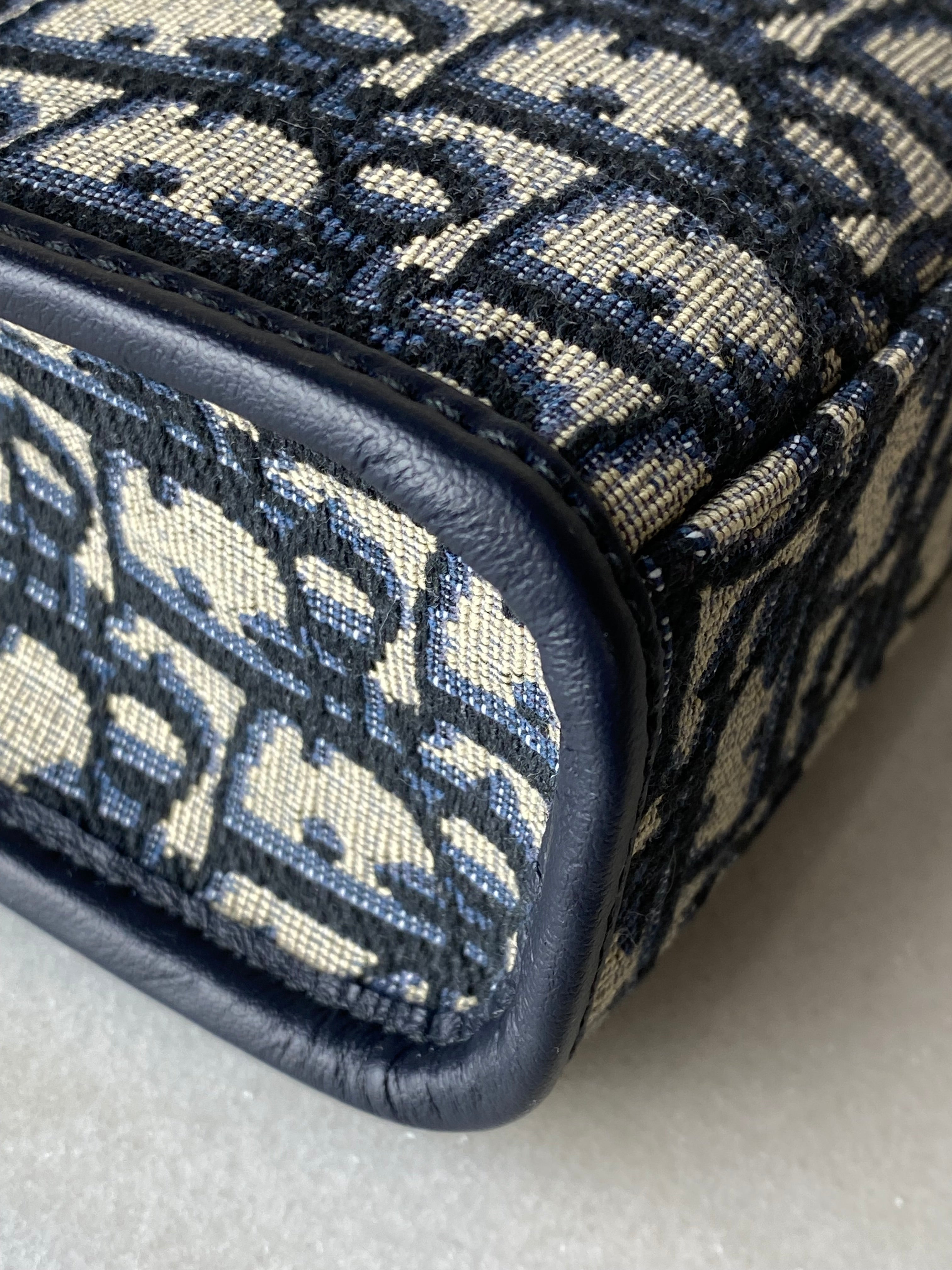 Christian Dior Blue Montaigne Pouch-Pouch-Christian Dior-The Closet Egypt