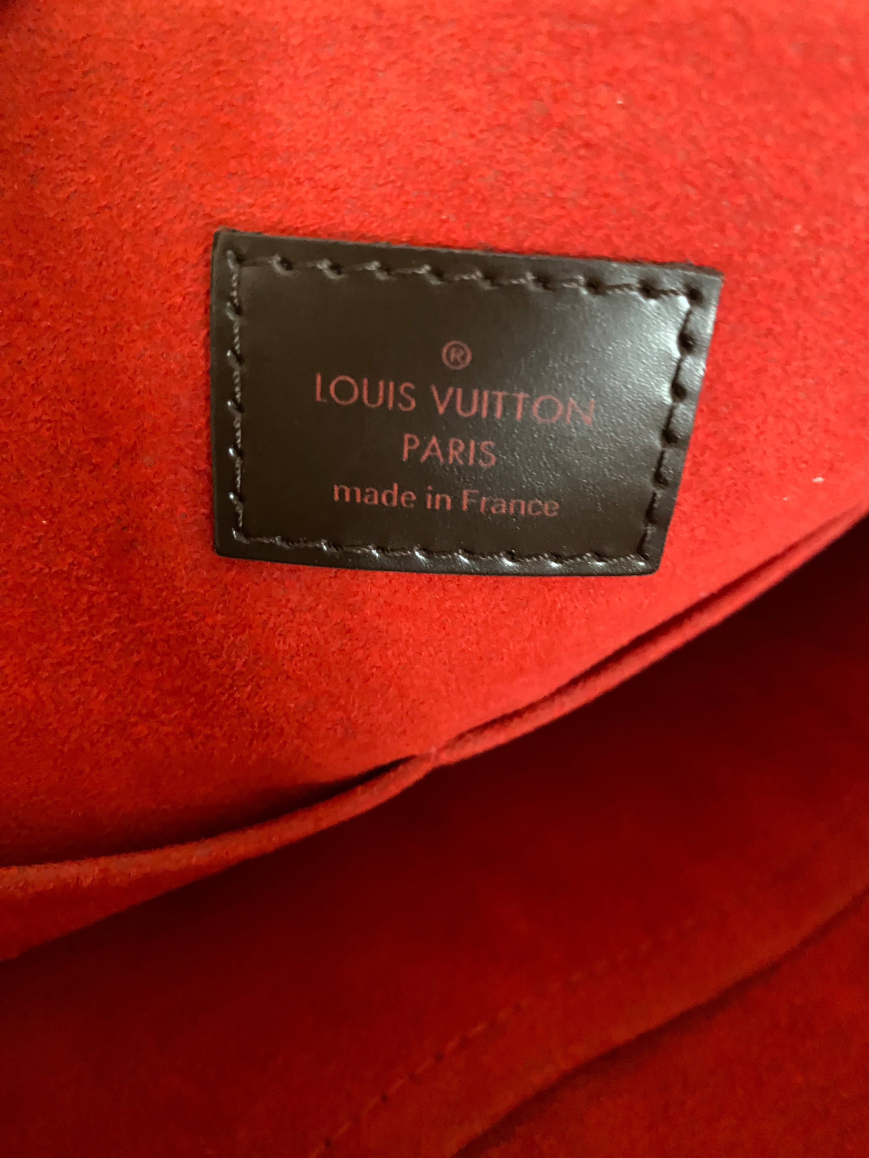 Louis Vuitton Damier Ebene Salvi Tote Bag W/ Strap-handbag-Louis Vuitton-The Closet Egypt