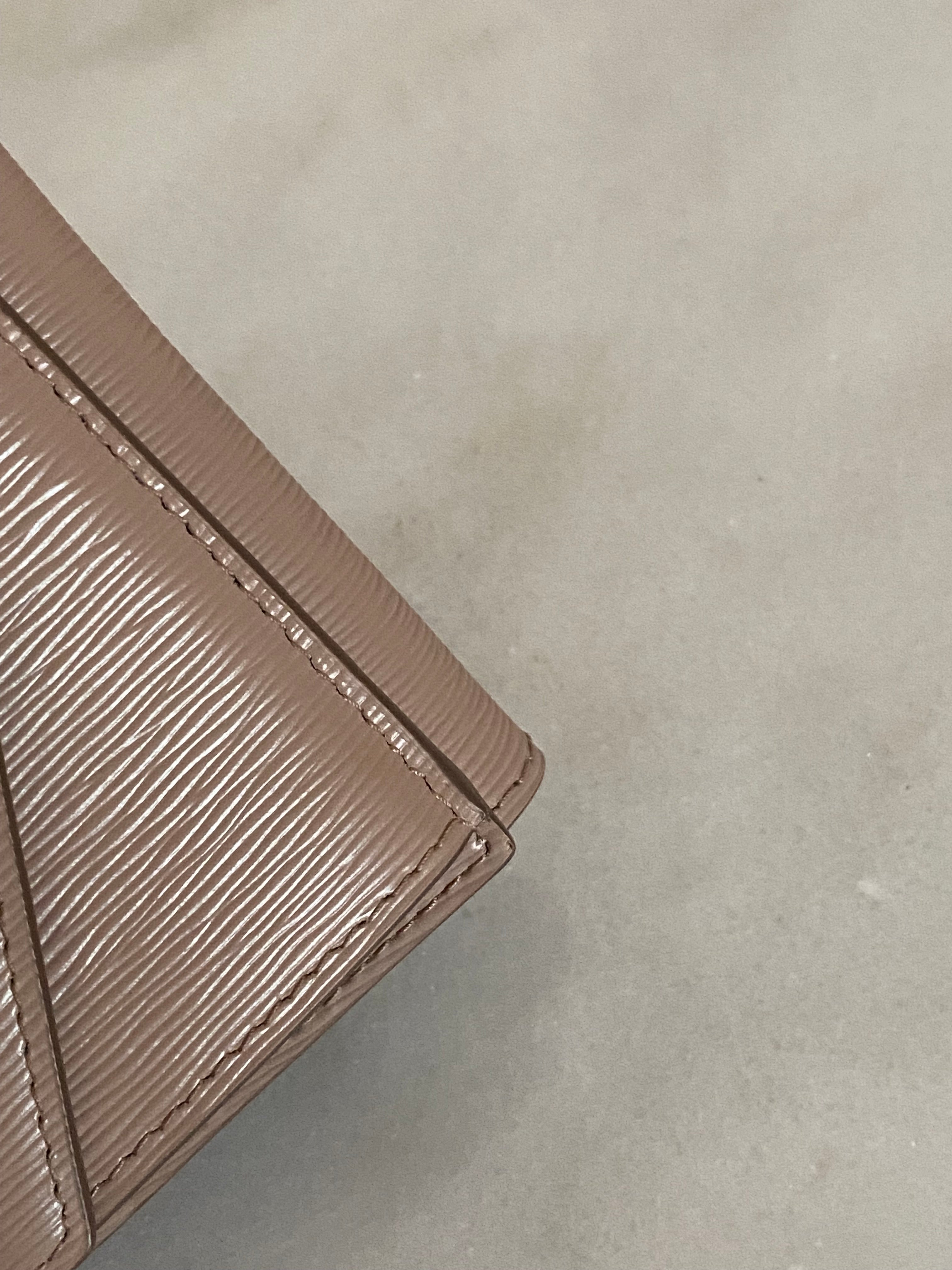 Prada Nude Trifold Small Wallet-wallet-Prada-The Closet Egypt