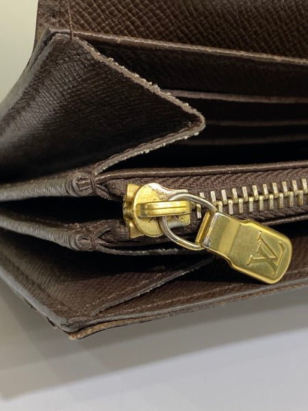 Louis Vuitton Ebene Long Wallet-wallet-Louis Vuitton-The Closet Egypt