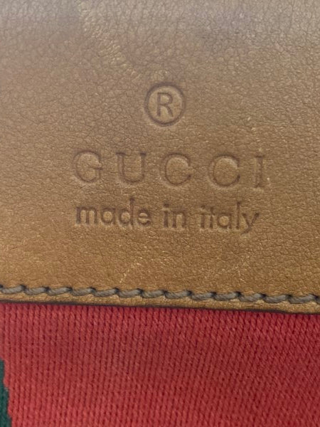 Gucci Brown GG Supreme Logo Web Shoulder Bag-handbag-Gucci-The Closet Egypt