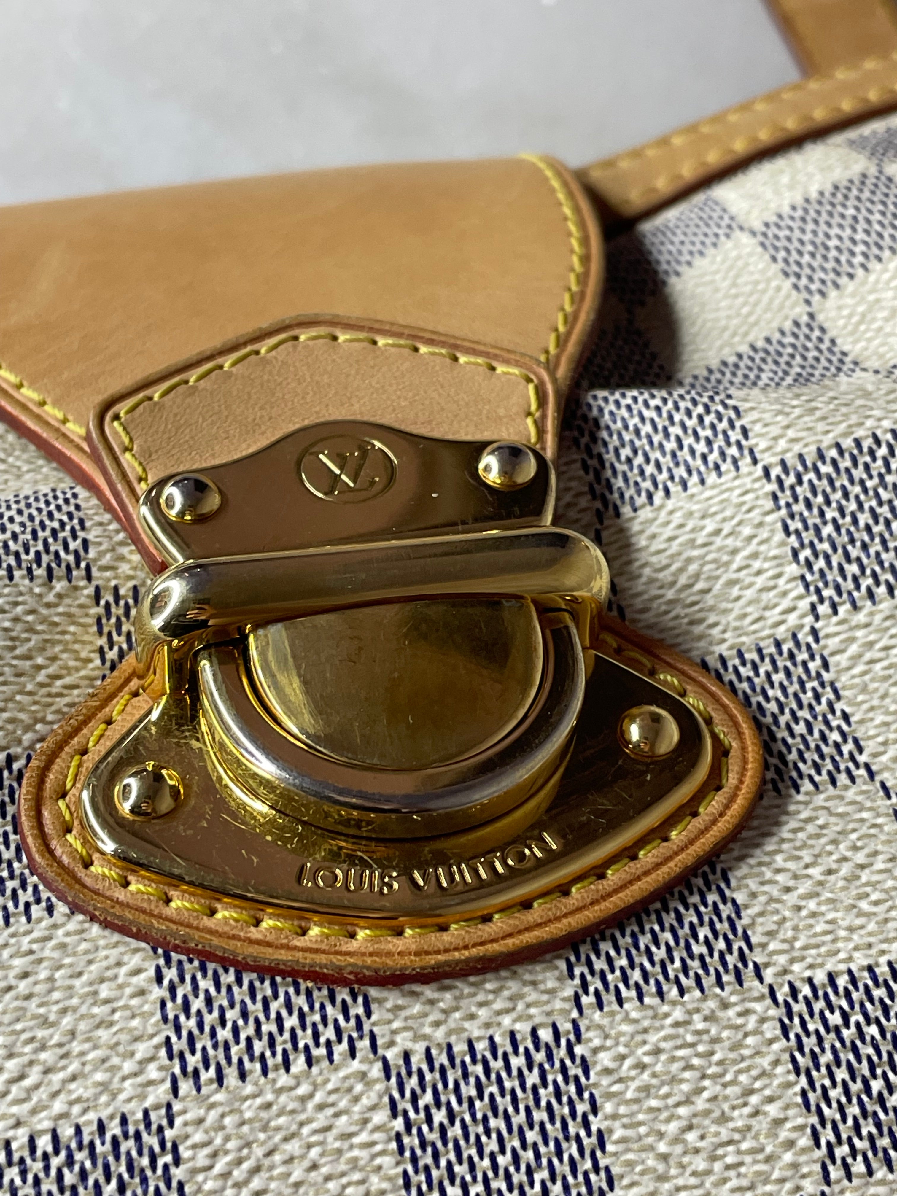 Louis Vuitton Damier Azur Stresa Shoulder Bag-handbag-Louis Vuitton-The Closet Egypt