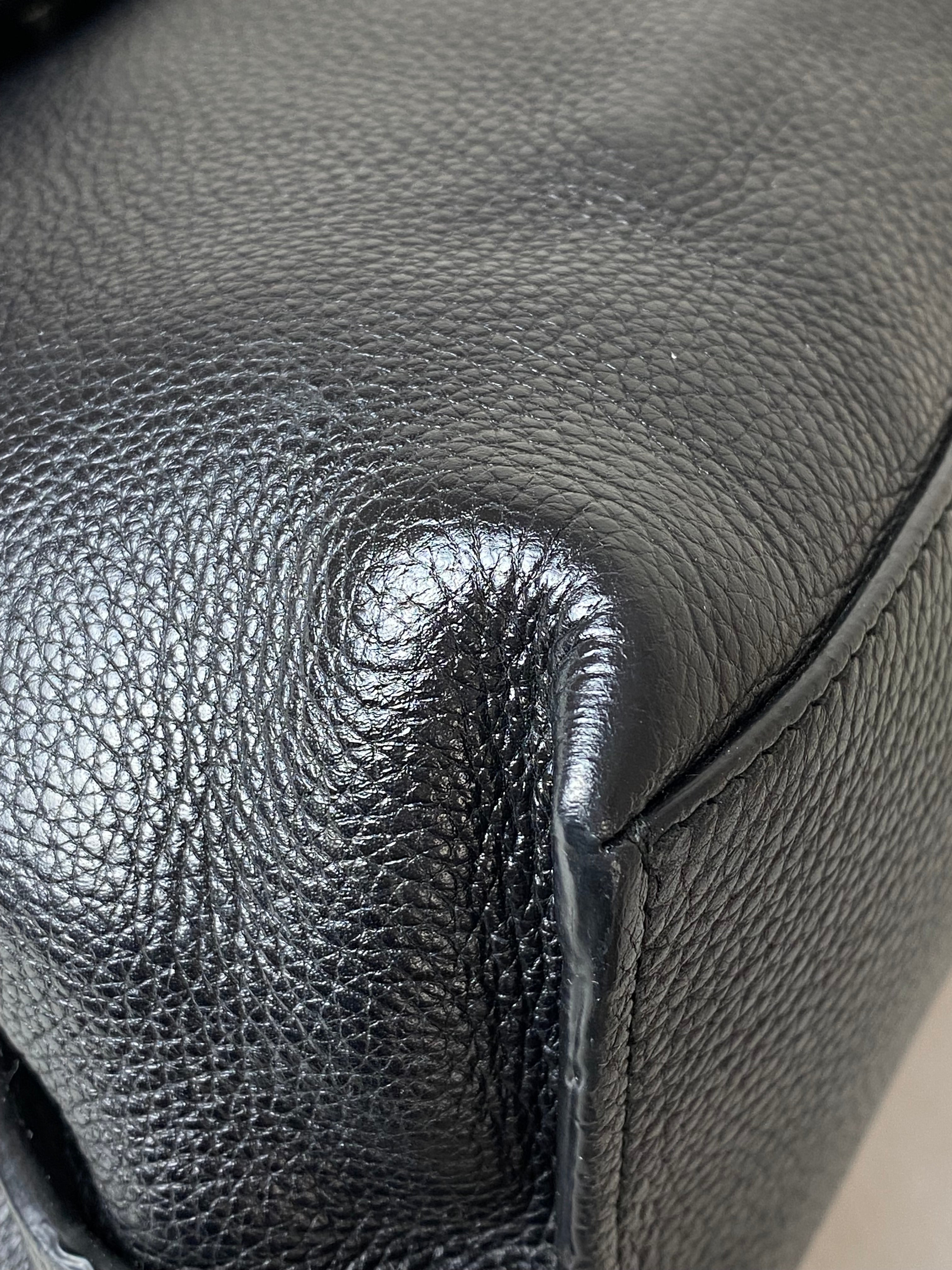 Gucci Black Bamboo Daily Tote Bag