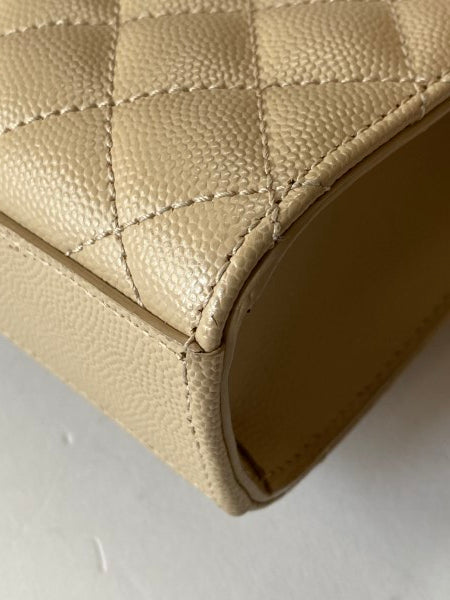 YSL Beige Envelope Medium Crossbody Bag-handbag-YSL-The Closet Egypt