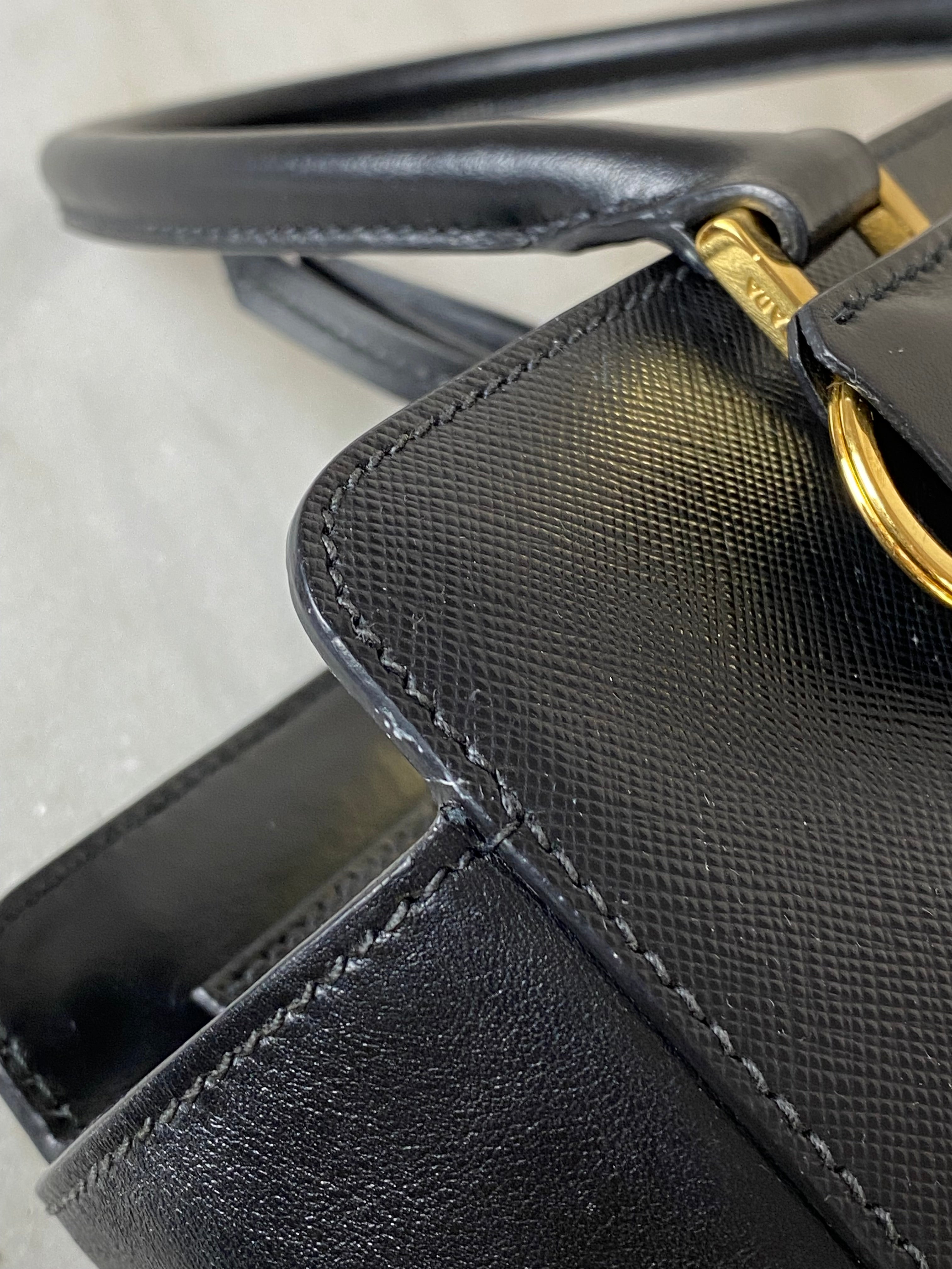 Prada Black Tote Bag-handbag-Prada-The Closet Egypt