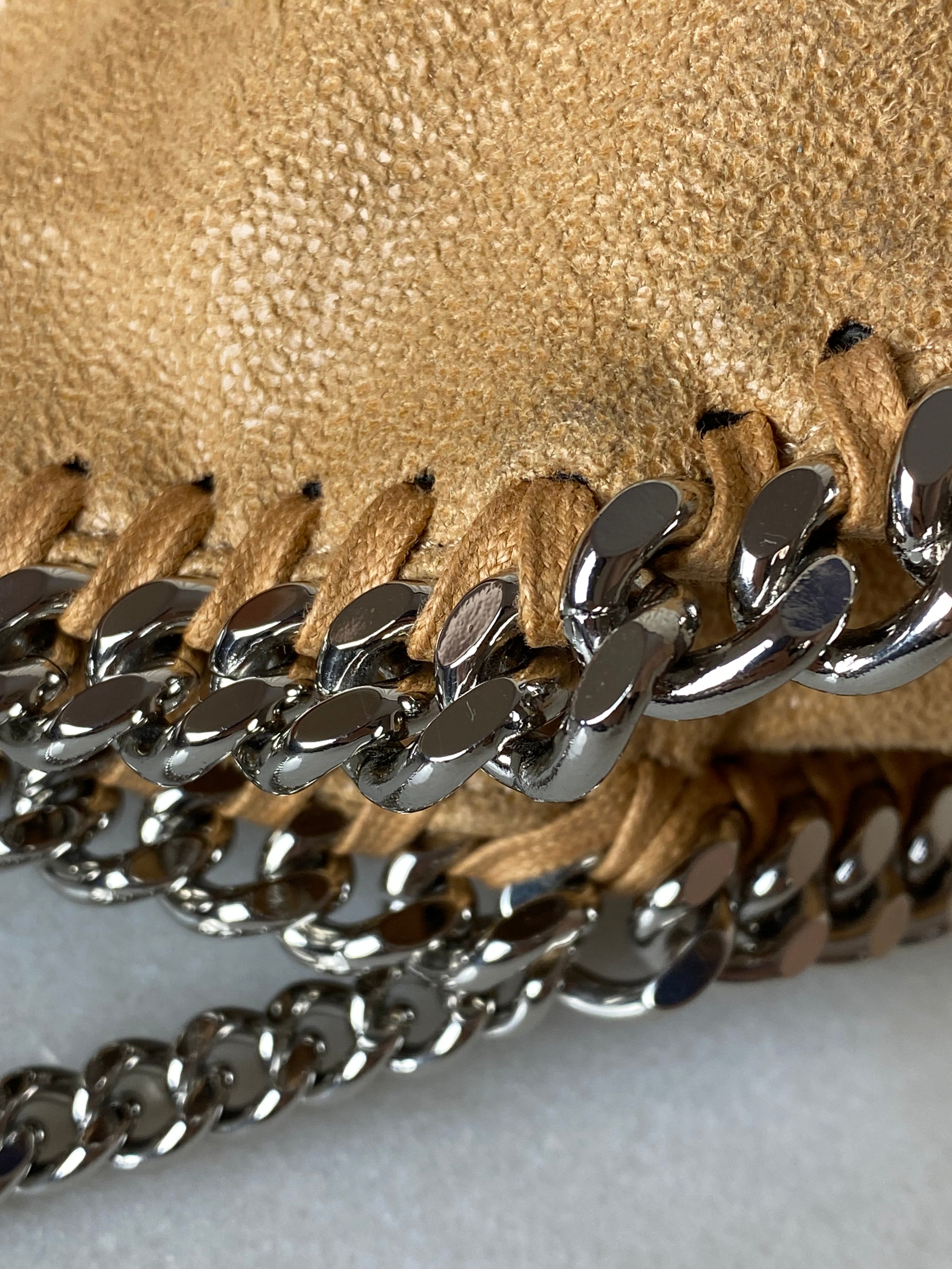 Stella Mccartney Camel Falabella Mini Bag-handbag-Stella Mccartney-The Closet Egypt
