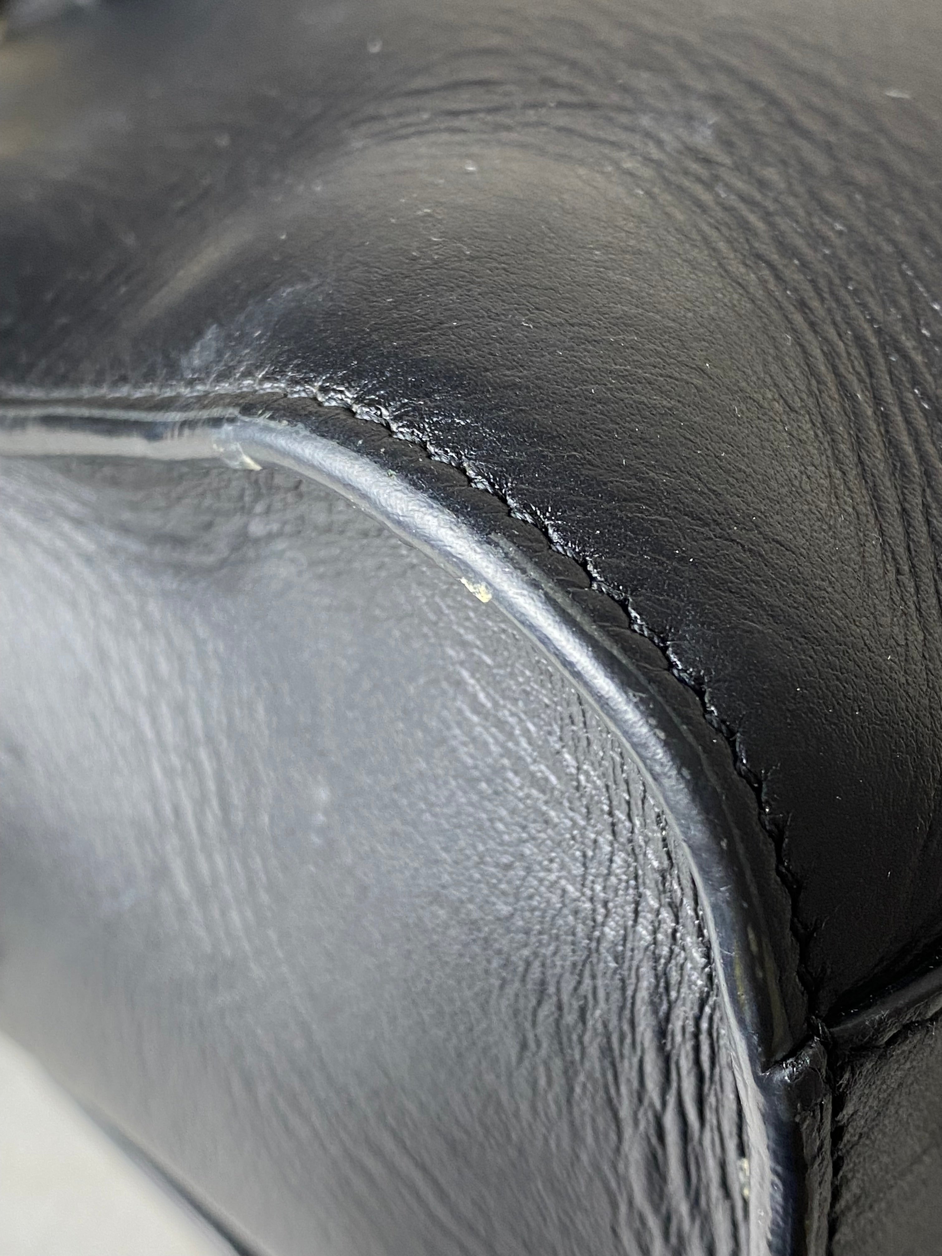 YSL Black Cabas Bag W/ Strap-handbag-YSL-The Closet Egypt