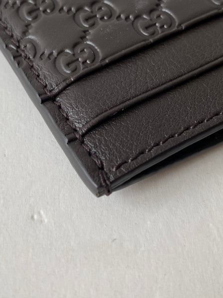 Gucci Brown Guccissima Card Holder-Card Holder-Gucci-The Closet Egypt