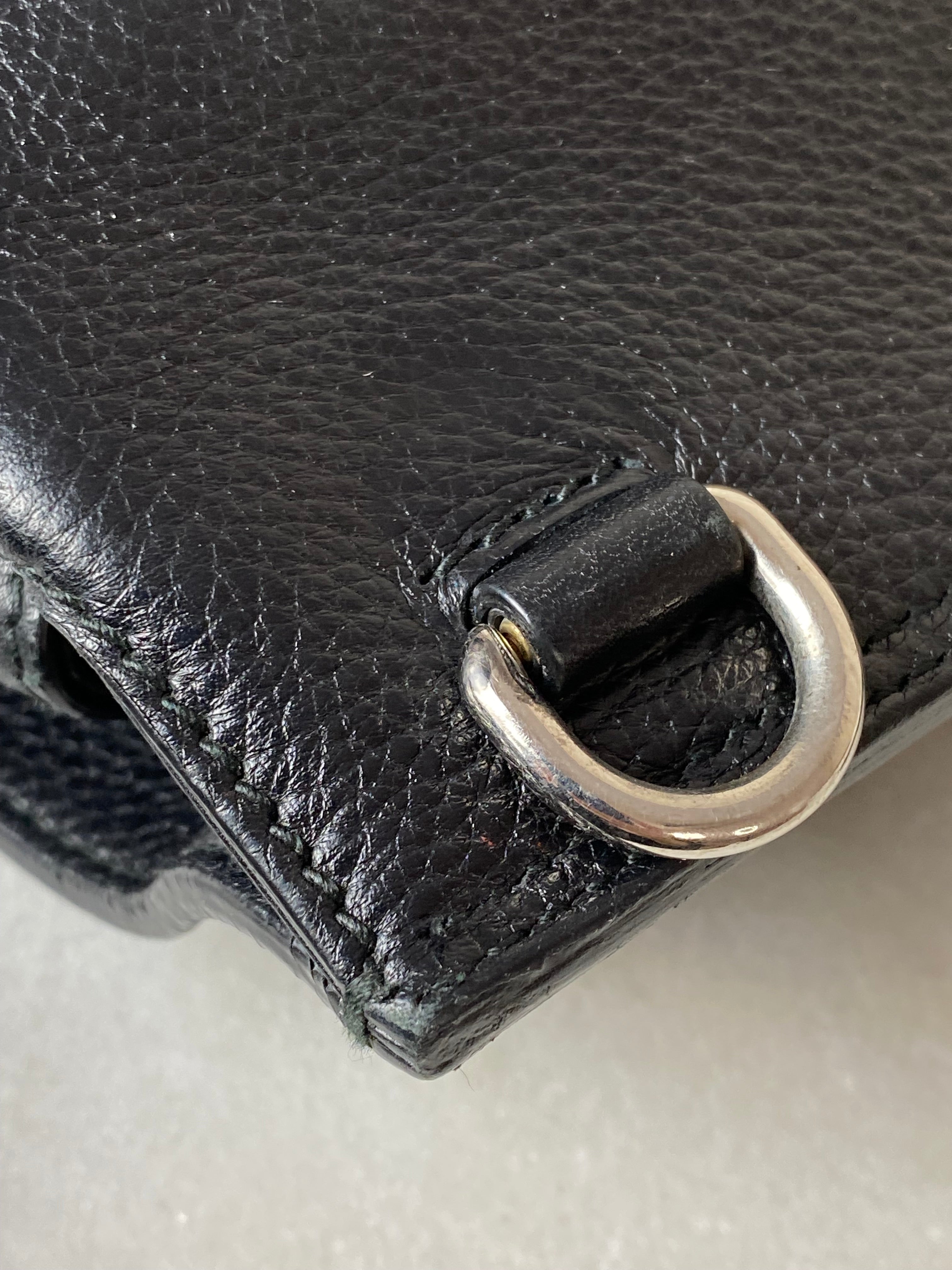 Gucci Black Bamboo Daily Tote Bag