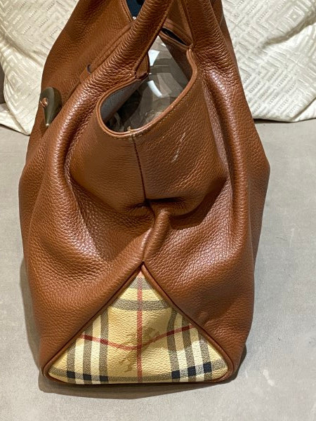 Burberry Brown Vintage Horn Toggle Tote Large Bag-handbag-Burberry-The Closet Egypt