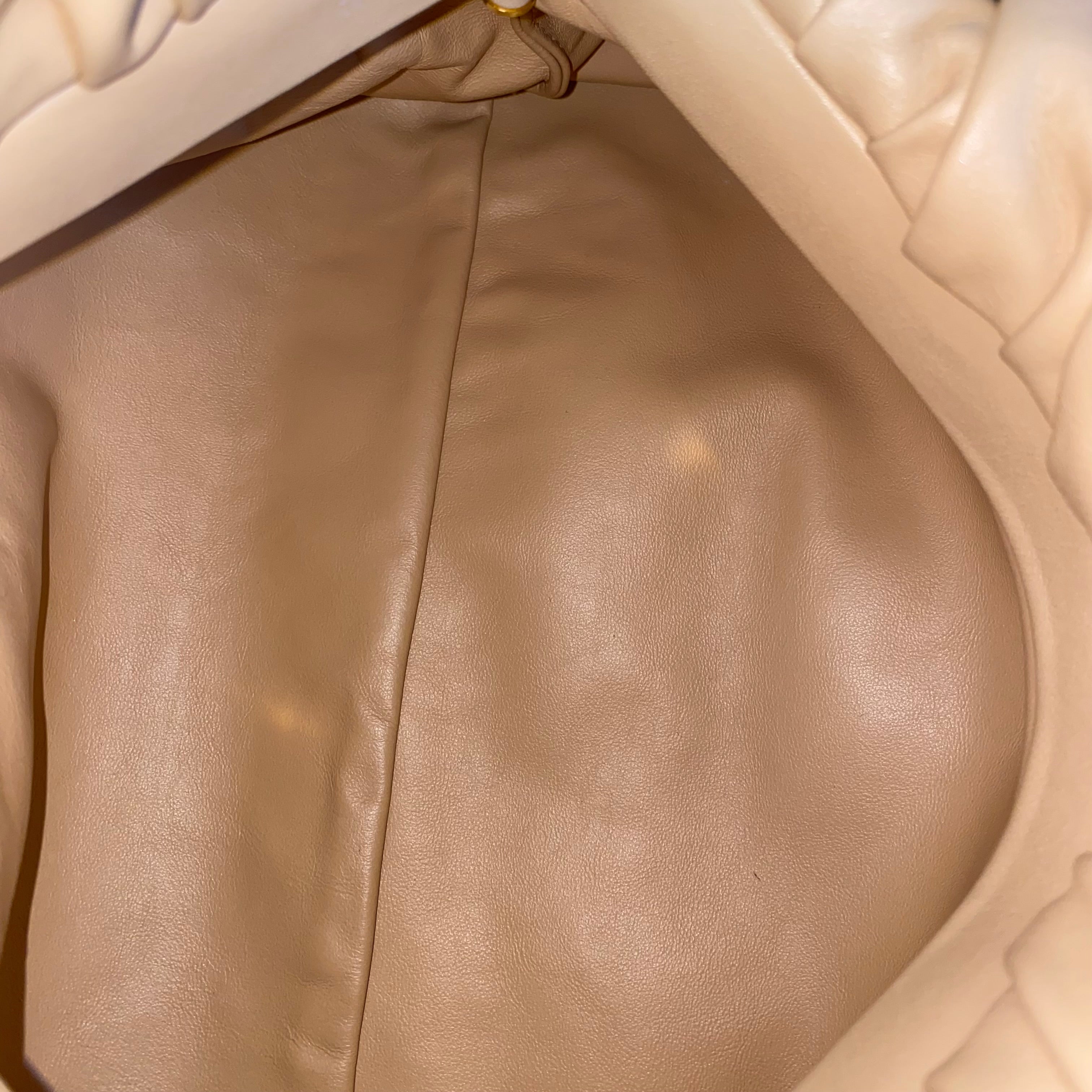Bottega Veneta Beige The Pouch Chain-Pouch-Bottega Veneta-The Closet Egypt