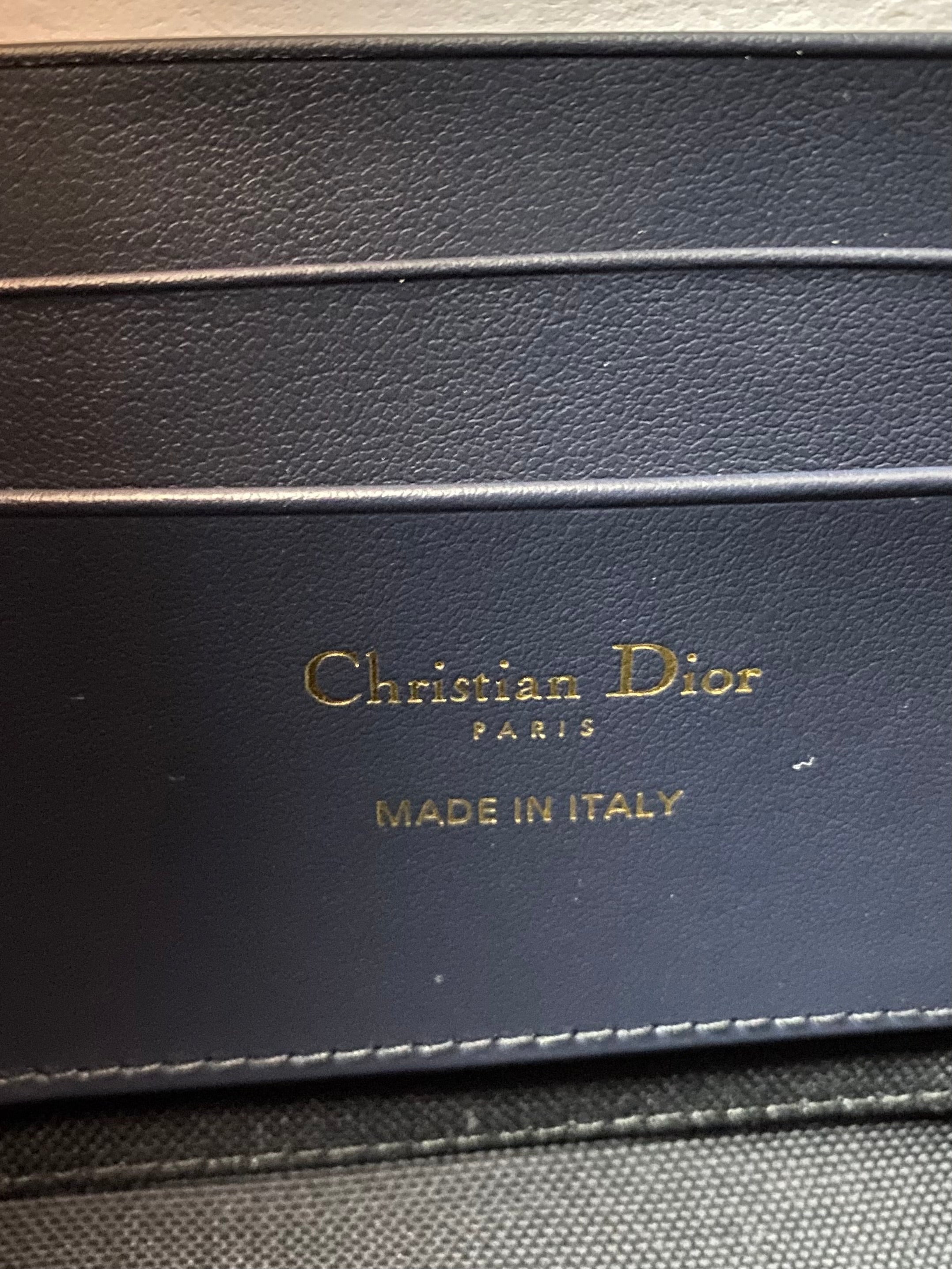 Christian Dior Blue Montaigne Pouch-Pouch-Christian Dior-The Closet Egypt