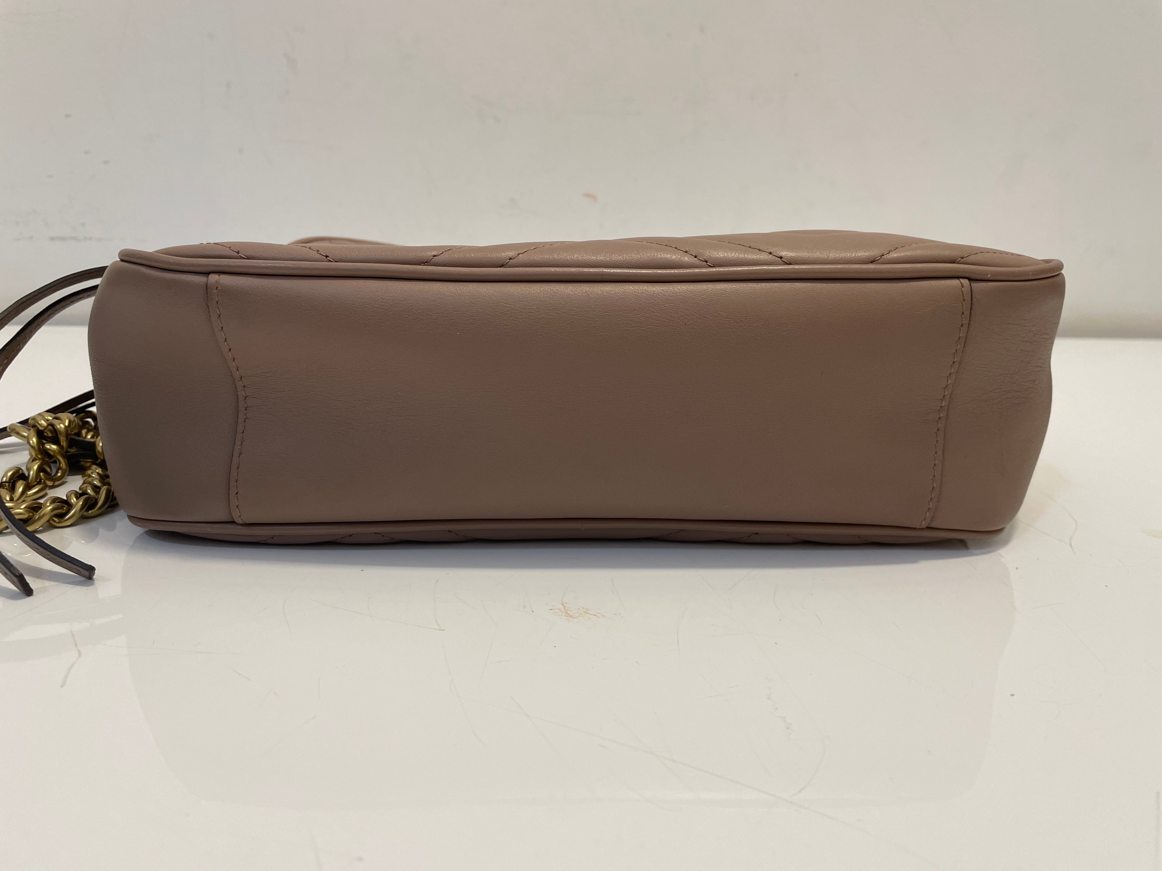 Gucci Beige GG Marmont Matelasse Bag-handbag-Gucci-The Closet Egypt