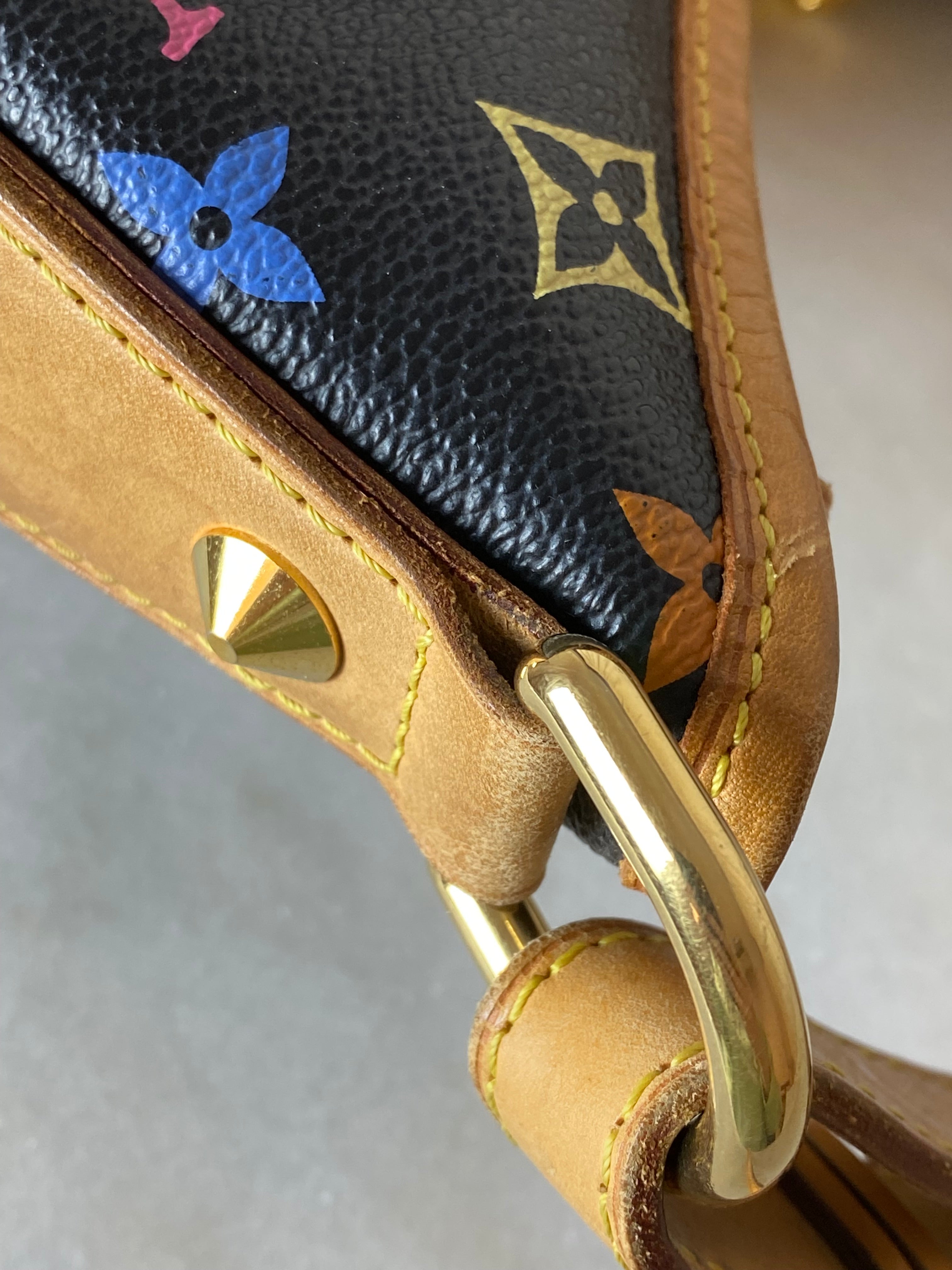 Louis Vuitton Black Multicolor Chrissie MM Hobo Bag-handbag-Louis Vuitton-The Closet Egypt