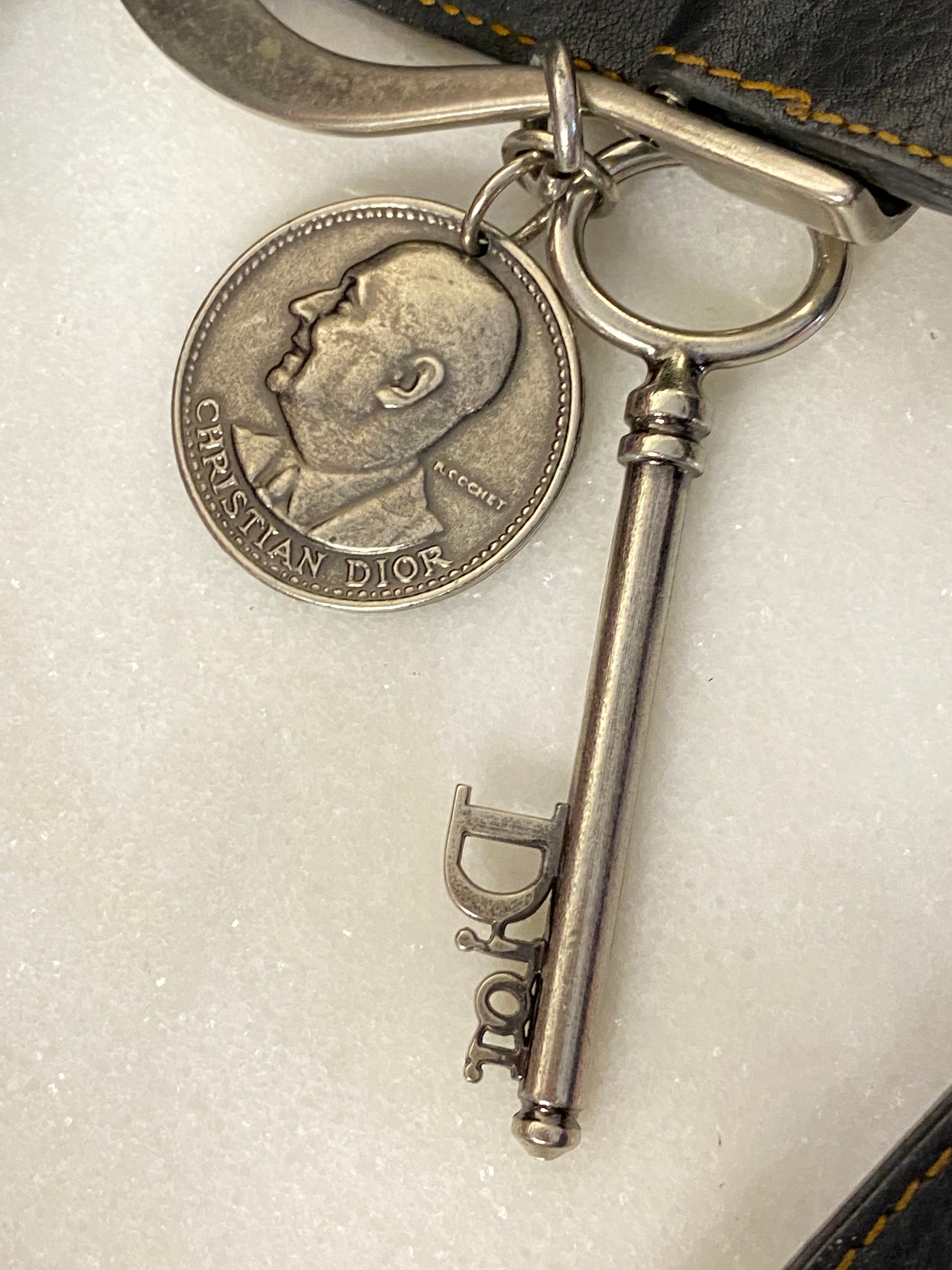 Christian Dior Black Vintage Saddle Bag-handbag-Christian Dior-The Closet Egypt