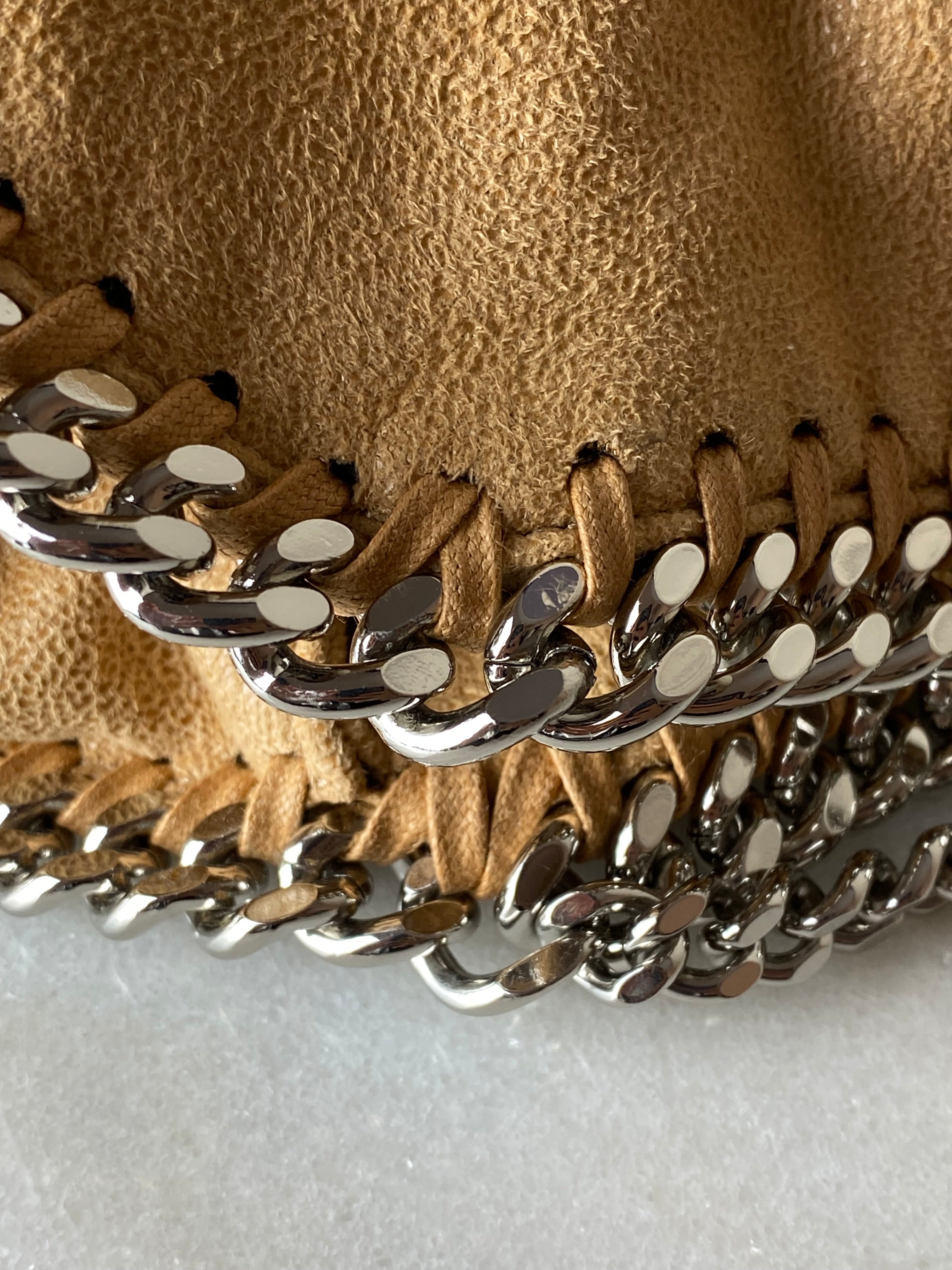 Stella Mccartney Camel Falabella Mini Bag-handbag-Stella Mccartney-The Closet Egypt