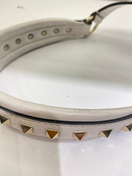 Valentino White VLTN Spike Rockstud Bag-handbag-Valentino-The Closet Egypt