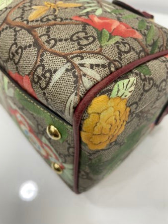 Gucci Bicolor GG Supreme Monogram Tian Boston Bag-handbag-Gucci-The Closet Egypt