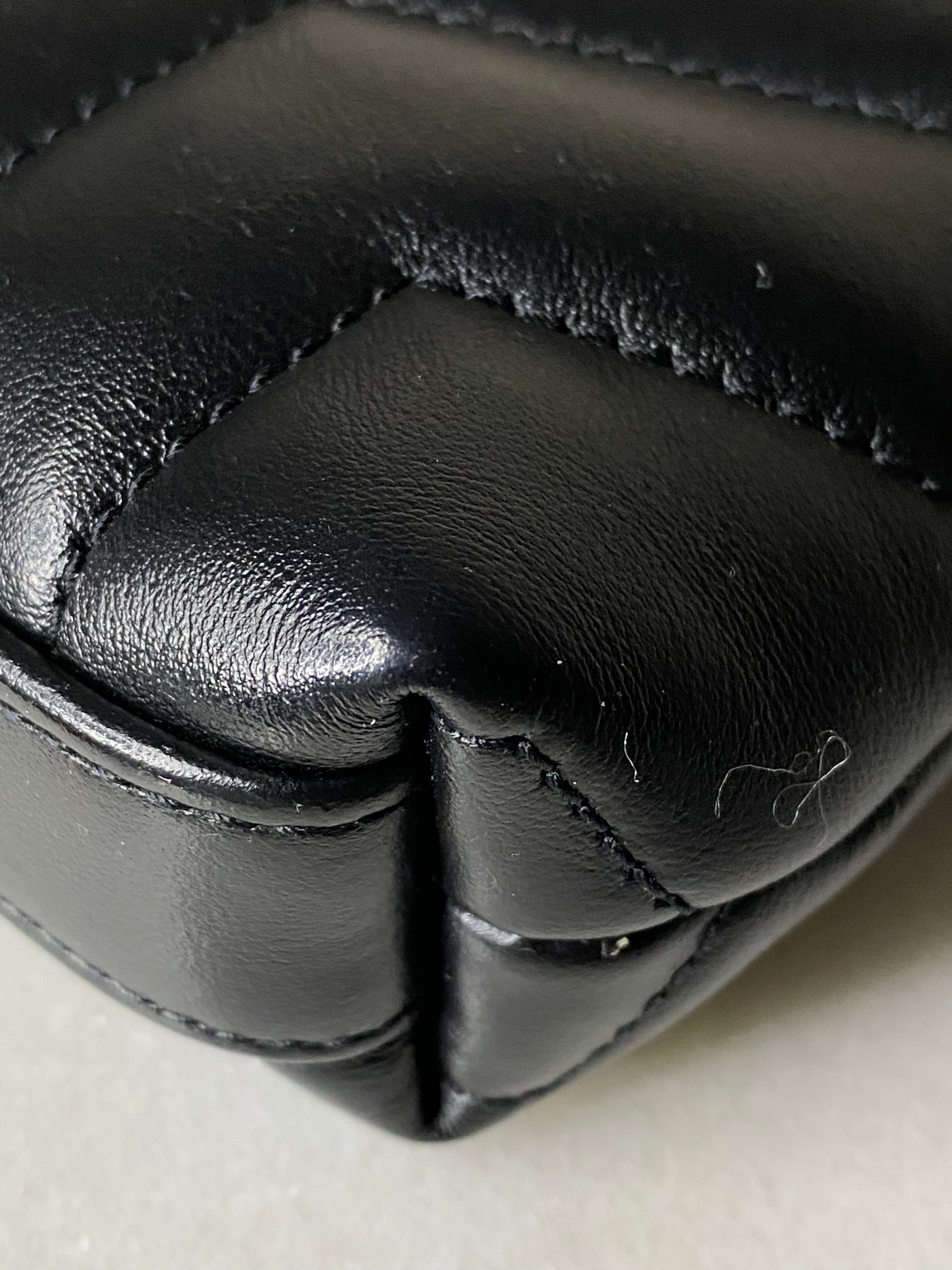 YSL Black Large Pouch-Pouch-YSL-The Closet Egypt