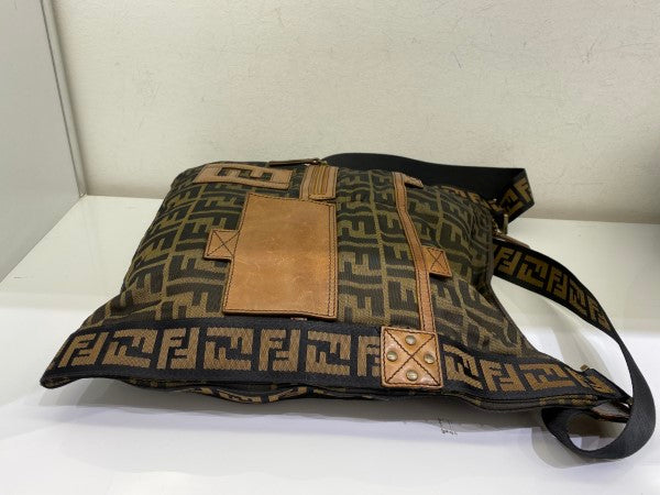 Fendi FF Brown Crossbody Bag-handbag-Fendi-The Closet Egypt