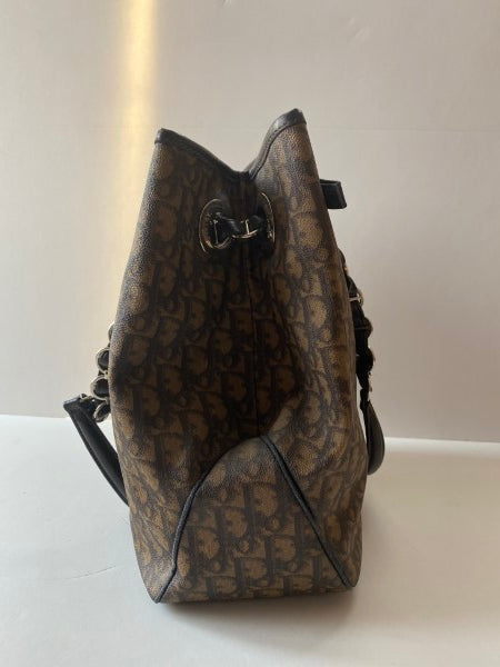 Christian Dior Brown Vintage Monogram Bag