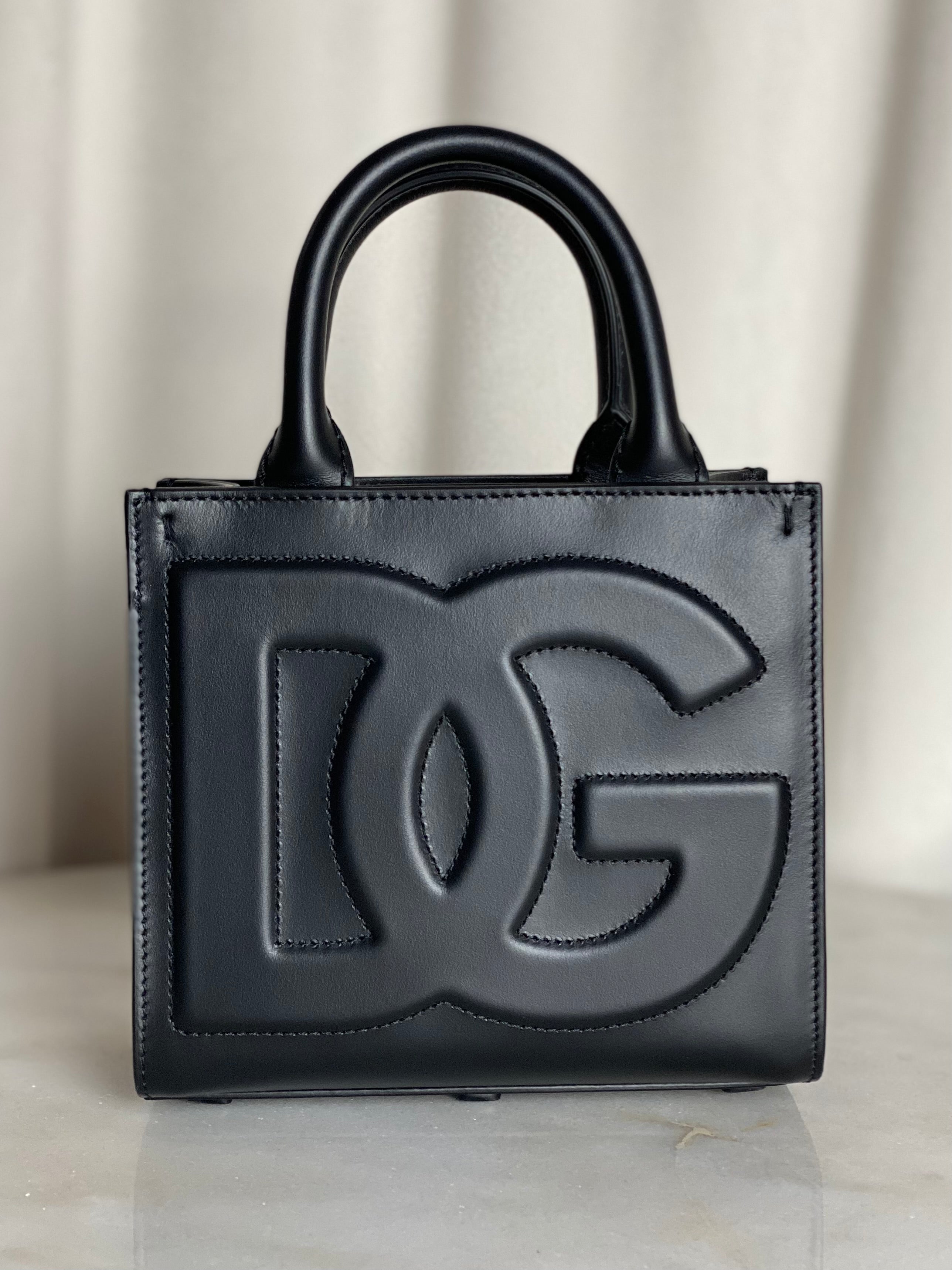 Dolce & Gabbana Black Daily Mini Tote Bag