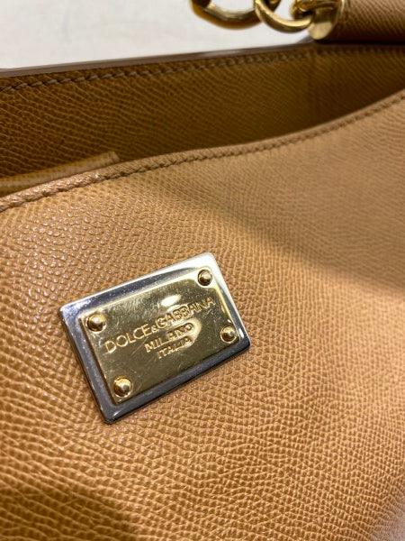 Dolce & Gabbana Beige Tote Bag-handbag-Dolce & Gabbana-The Closet Egypt