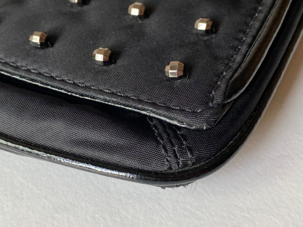 Givenchy Black Studded Clutch-Clutch-Givenchy-The Closet Egypt