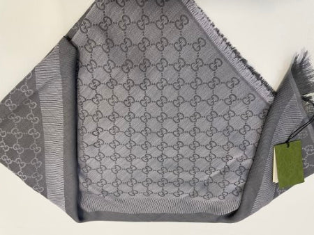 Gucci Grey GG Shawl-Shawl-Gucci-The Closet Egypt