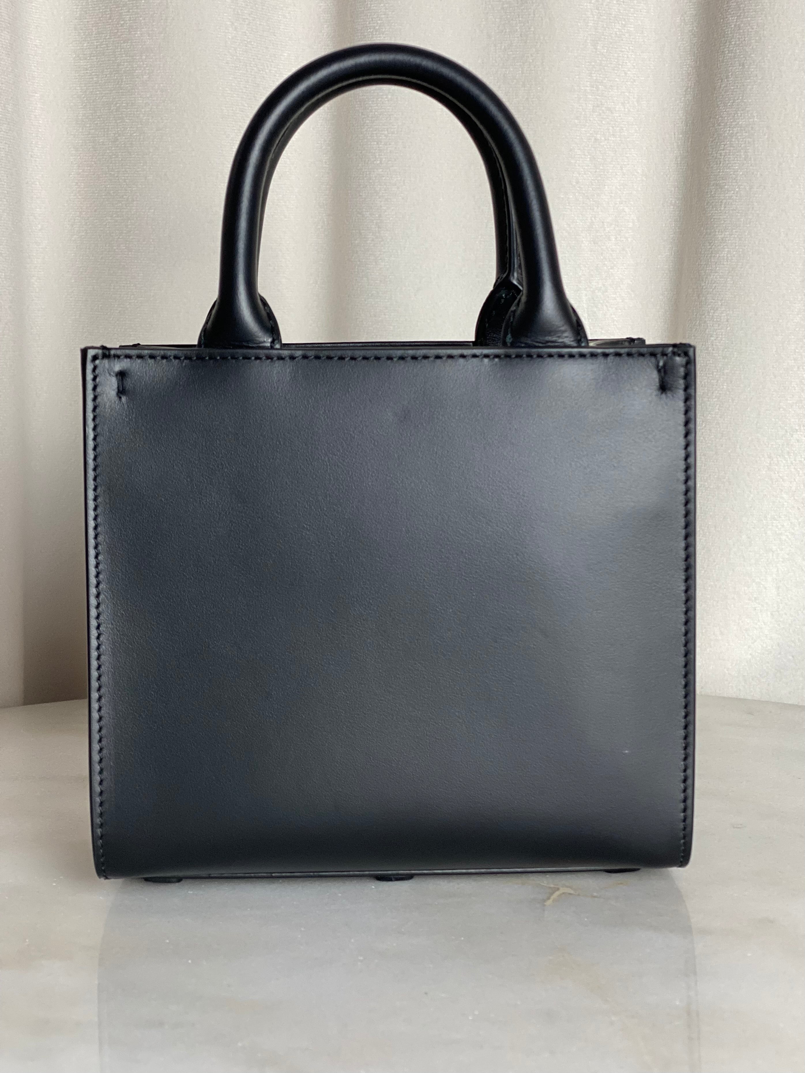 Dolce & Gabbana Black Daily Mini Tote Bag