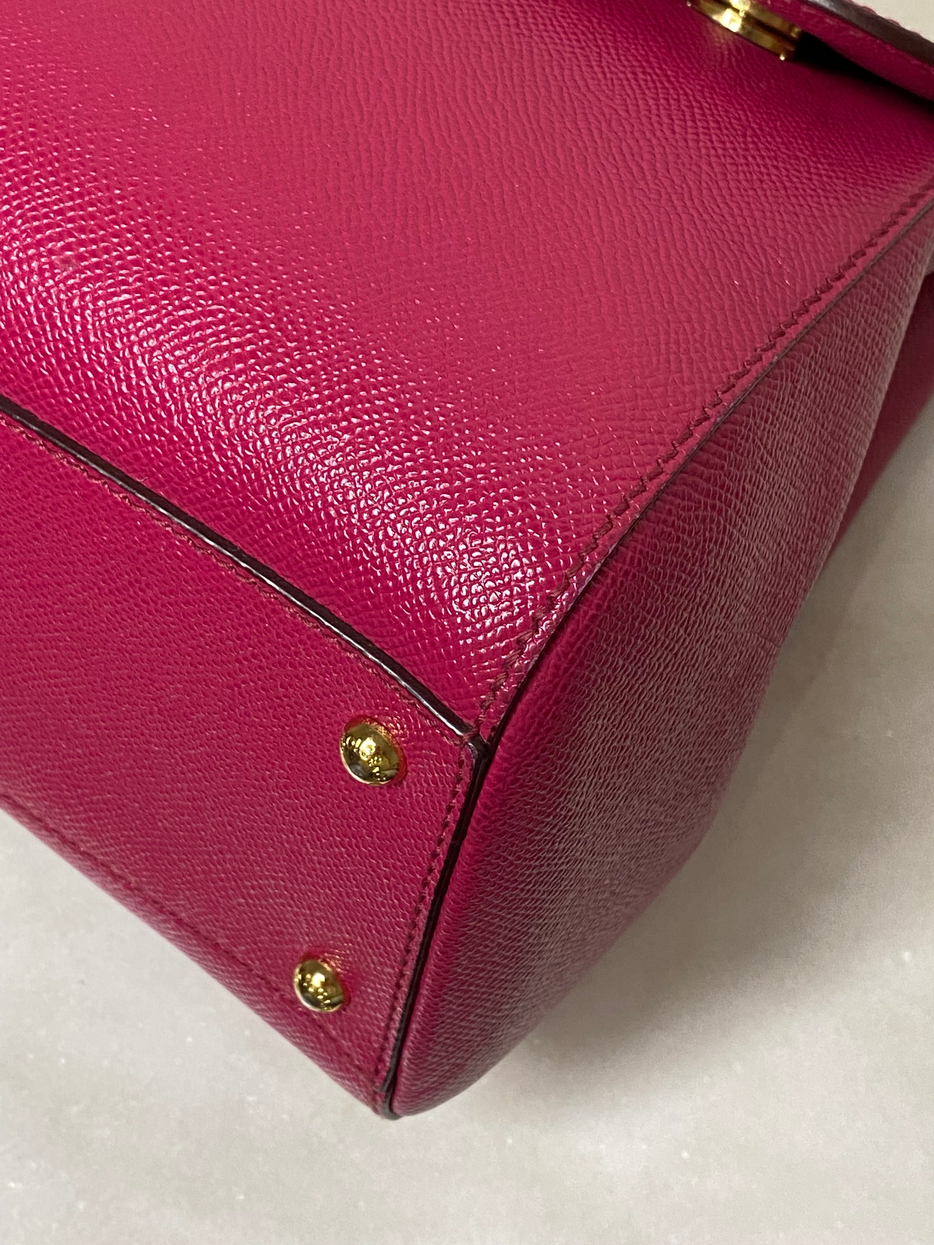 Dolce & Gabbana Hot Pink Sicily Large Bag-handbag-Dolce & Gabbana-The Closet Egypt