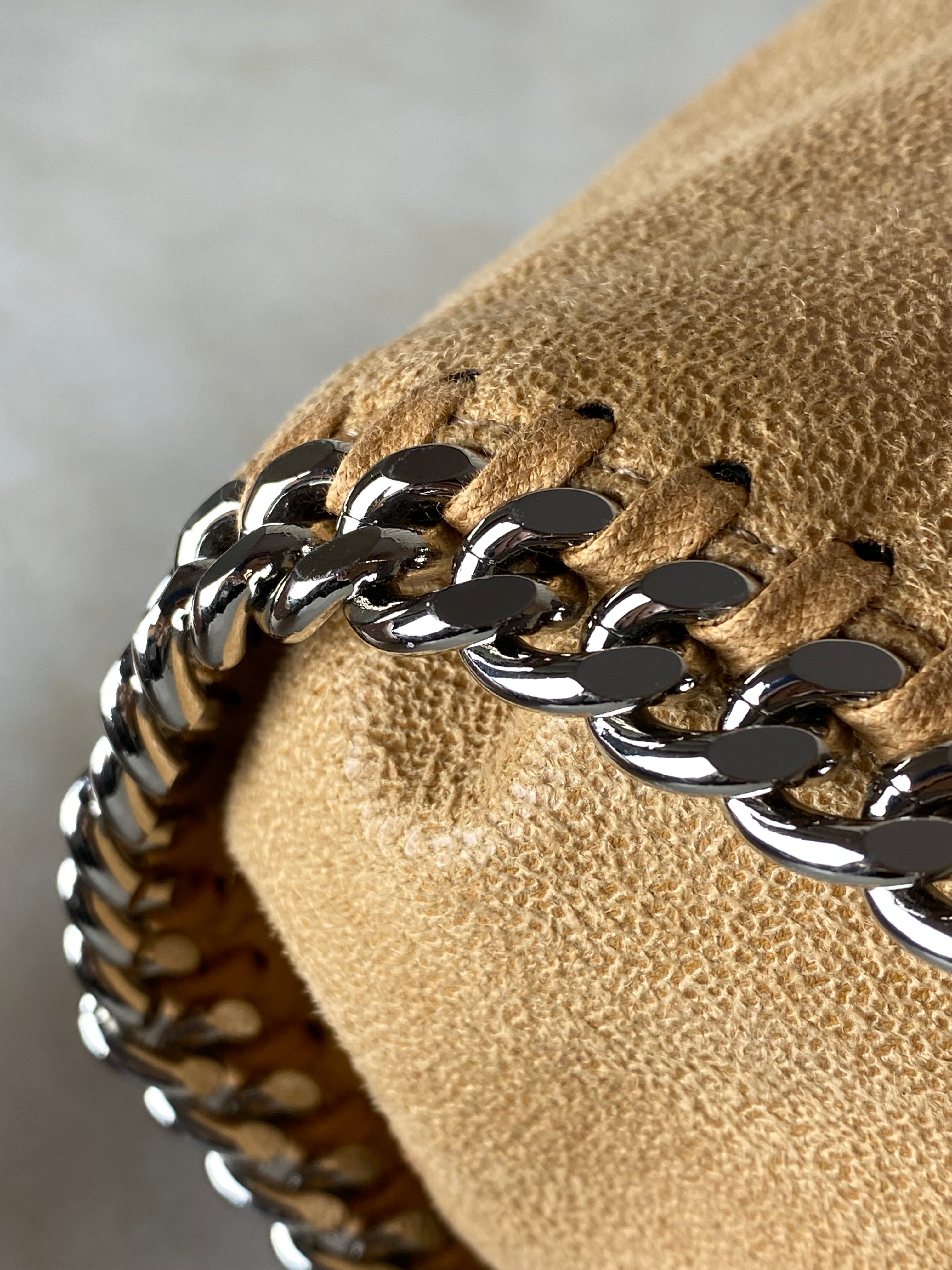 Stella Mccartney Camel Falabella Mini Bag-handbag-Stella Mccartney-The Closet Egypt