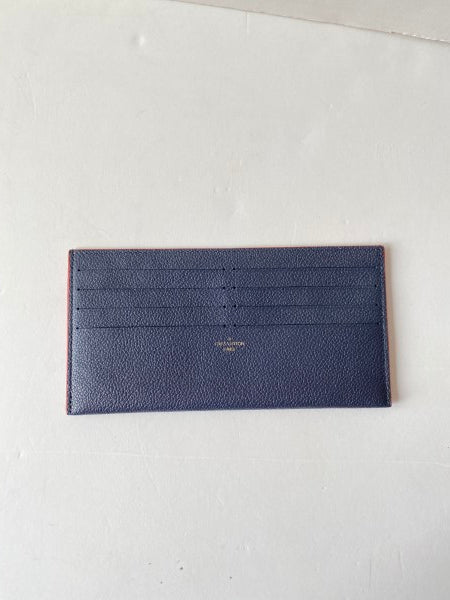 Louis Vuitton Navy Blue Monogram Empreinte Felicie Clutch-Clutch-Louis Vuitton-The Closet Egypt