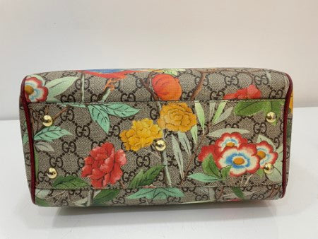 Gucci Bicolor GG Supreme Monogram Tian Boston Bag-handbag-Gucci-The Closet Egypt