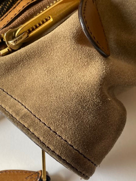 Burberry Brown Canvas and Leather Tote Bag-handbag-Burberry-The Closet Egypt