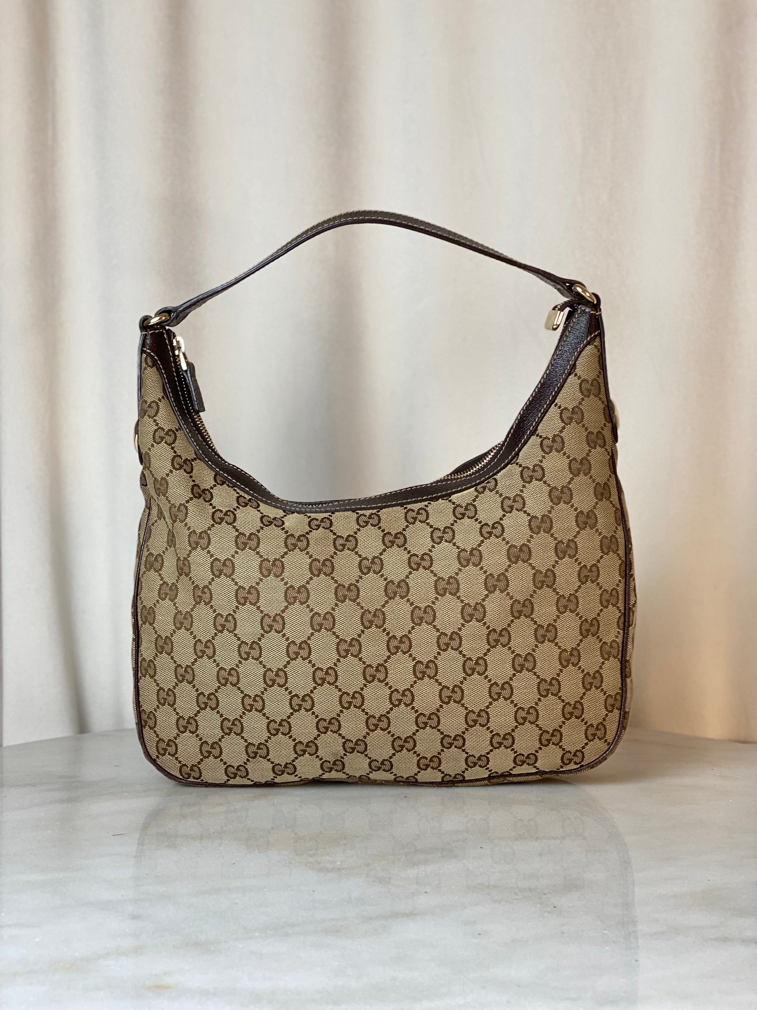 Gucci Bicolor Charmy GG Small Hobo Bag-handbag-Gucci-The Closet Egypt