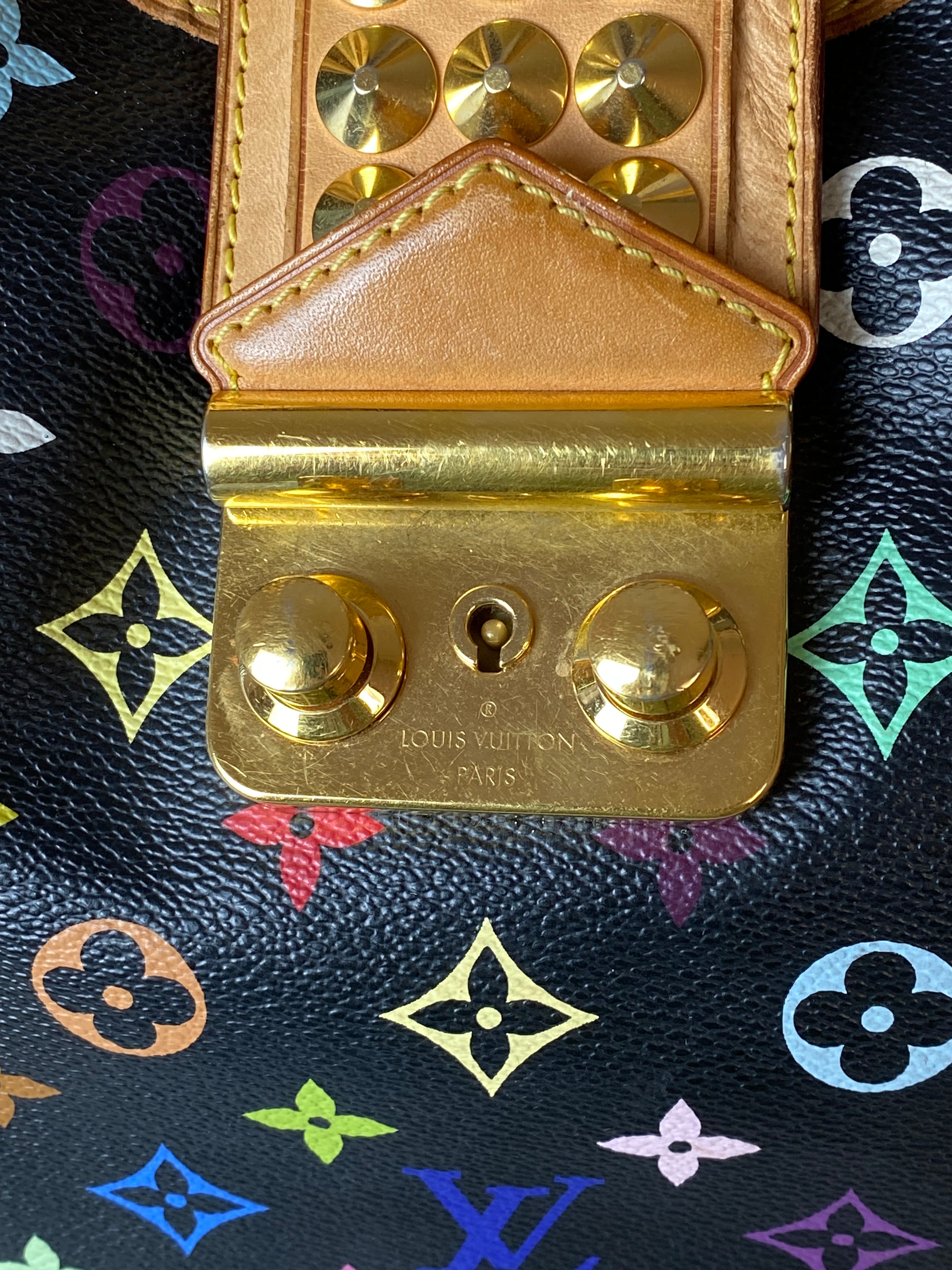 Louis Vuitton Black Multicolor Chrissie MM Hobo Bag-handbag-Louis Vuitton-The Closet Egypt