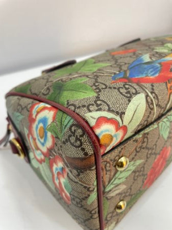 Gucci Bicolor GG Supreme Monogram Tian Boston Bag-handbag-Gucci-The Closet Egypt