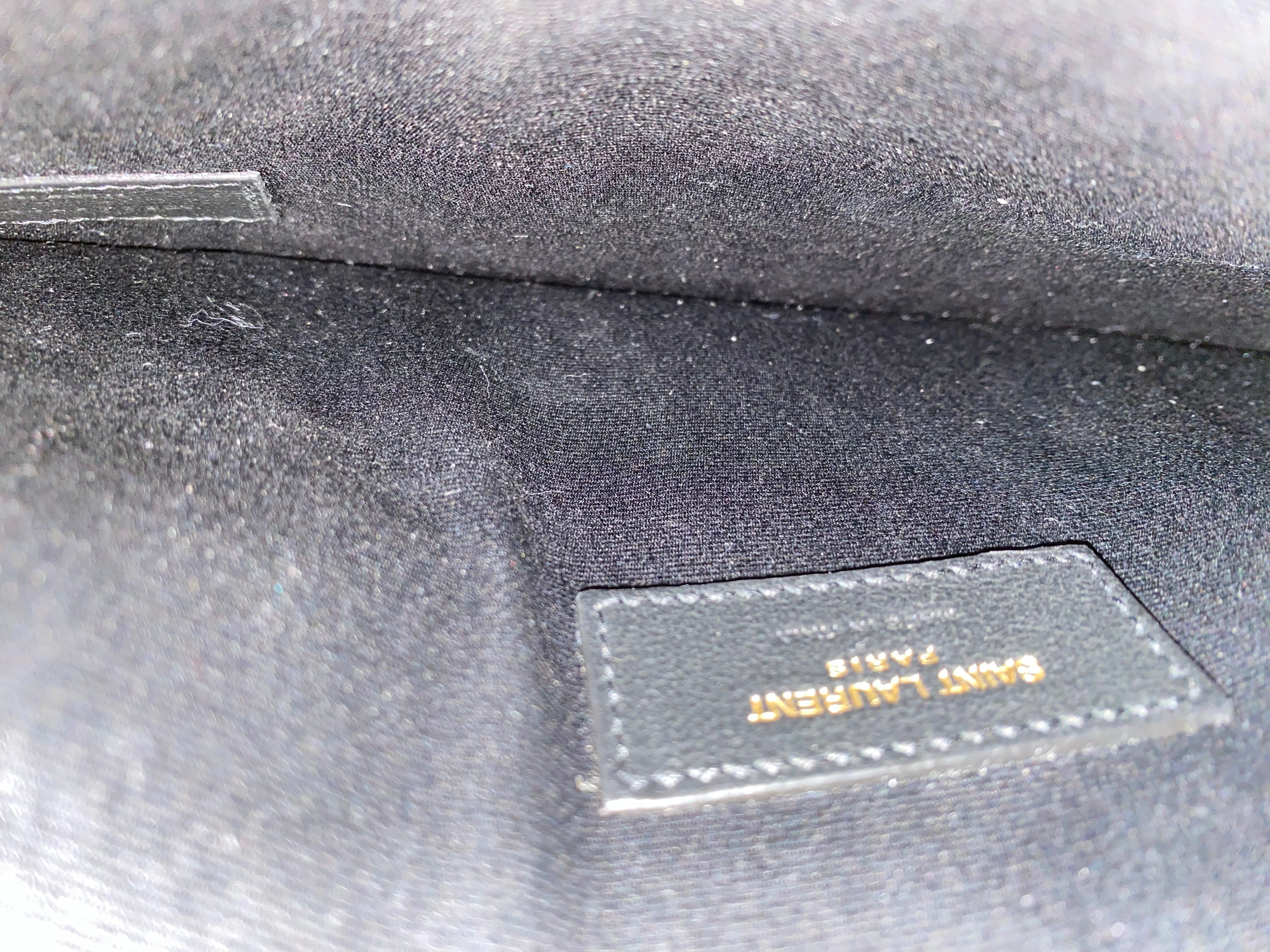 YSL Beige Uptown Pouch-Pouch-YSL-The Closet Egypt