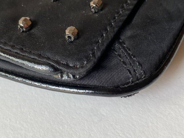 Givenchy Black Studded Clutch-Clutch-Givenchy-The Closet Egypt