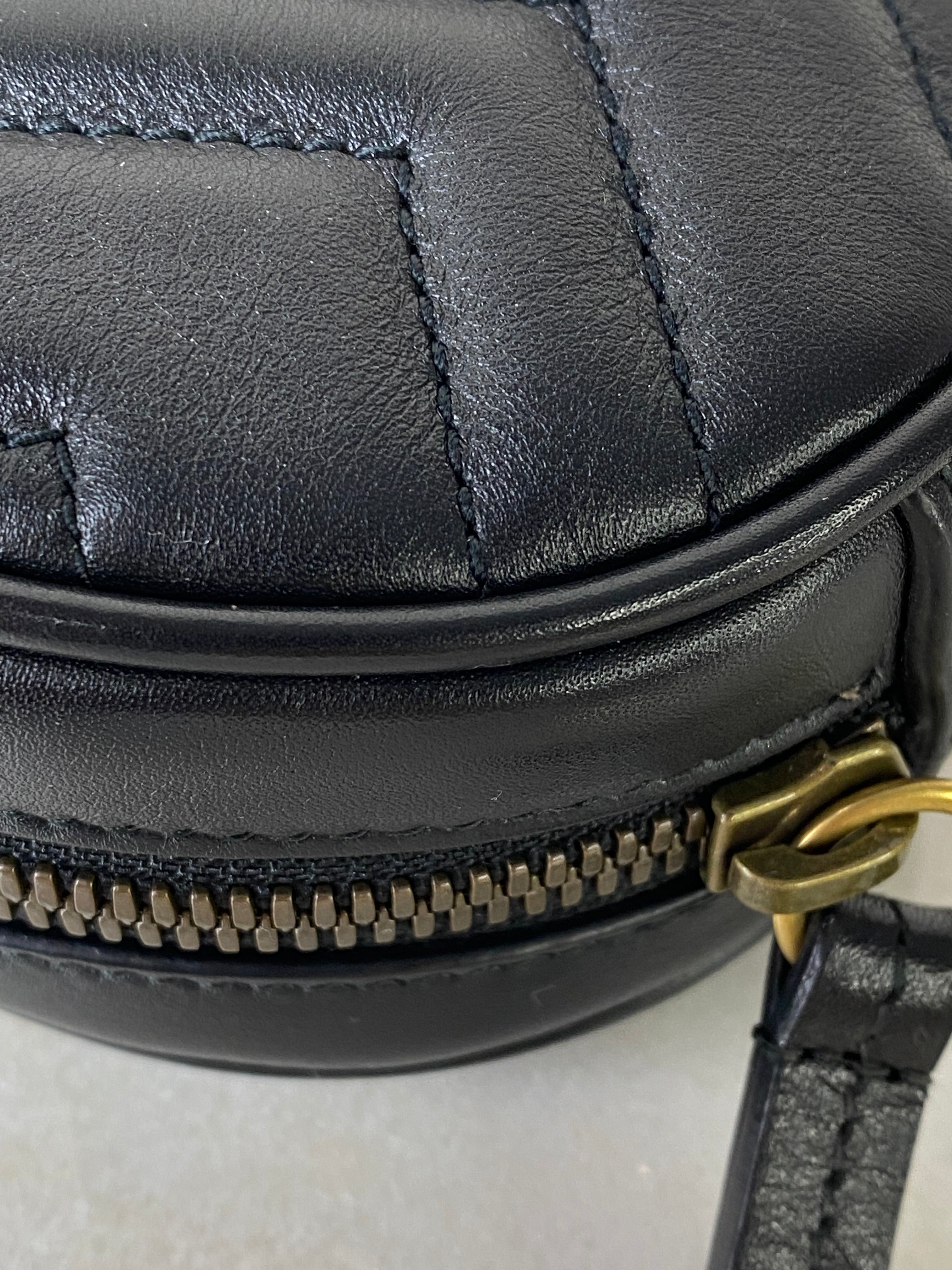 Gucci Black Marmont Belt Bag-Belt Bag-Gucci-The Closet Egypt