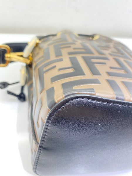 Fendi Bicolor FF Mon Tresor Mini Bucket Bag-handbag-Fendi-The Closet Egypt