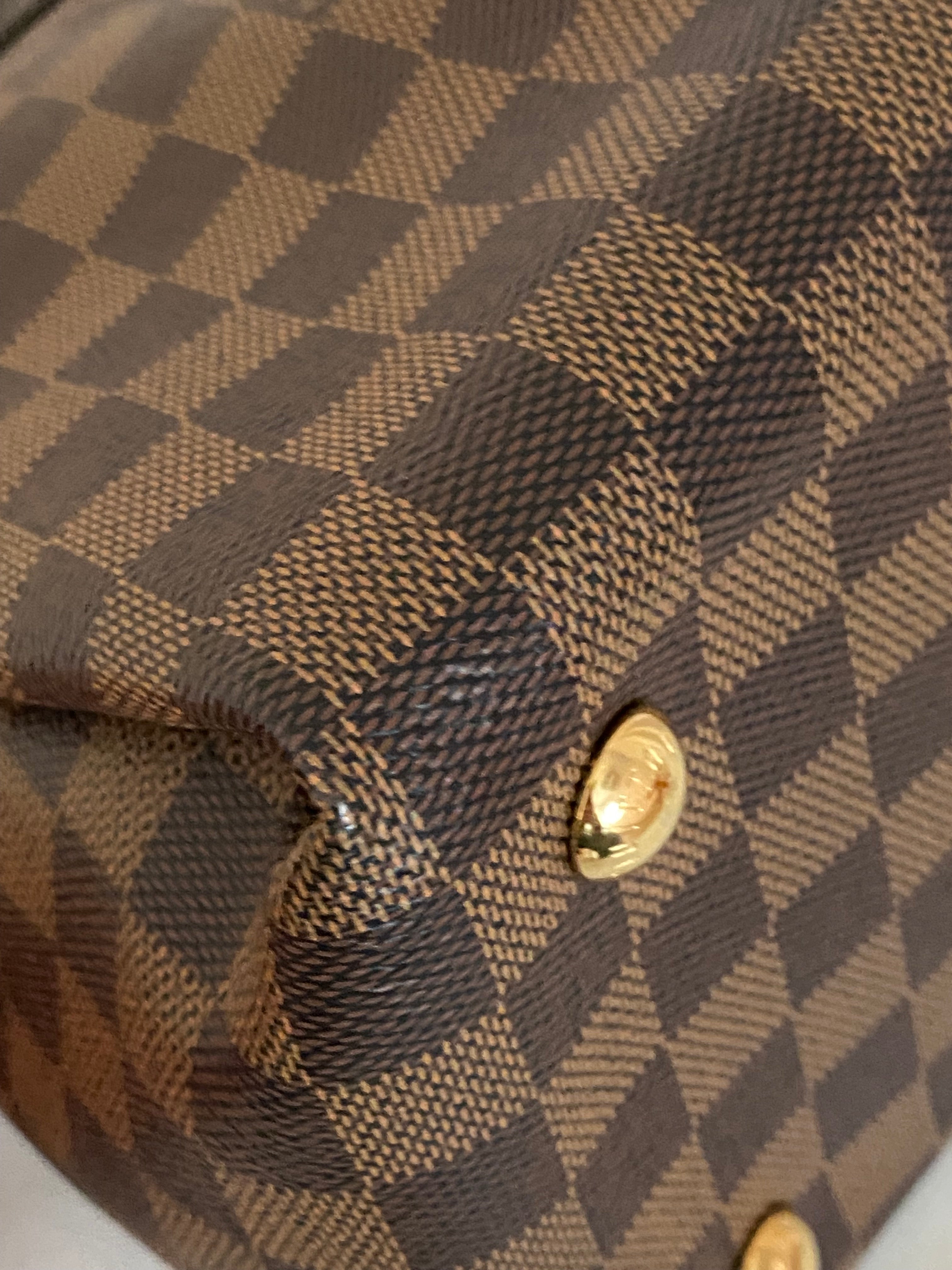 Louis Vuitton Damier Ebene Salvi Tote Bag W/ Strap-handbag-Louis Vuitton-The Closet Egypt