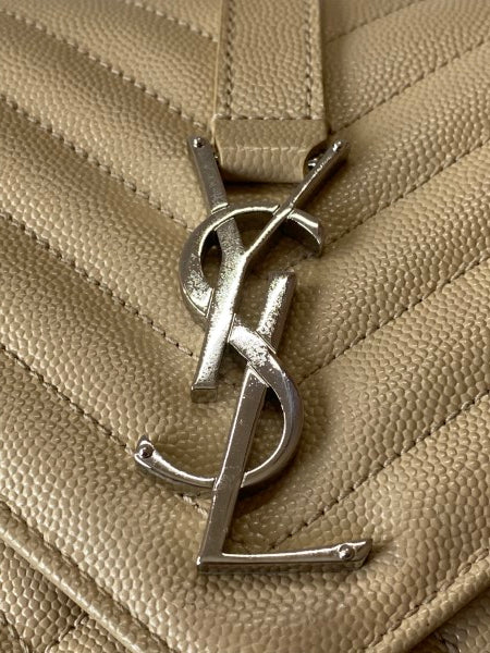 YSL Beige Envelope Medium Crossbody Bag-handbag-YSL-The Closet Egypt
