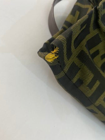 Fendi Olive Zucca FF Shopper Bag-handbag-Fendi-The Closet Egypt